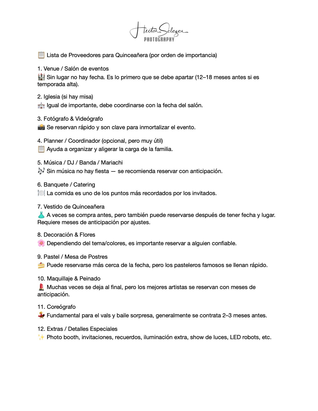 Tips para la quinceanera. Hector Salazar Photography | Quinceanera, Wedding & Family Photographer in Oregon, and Washington