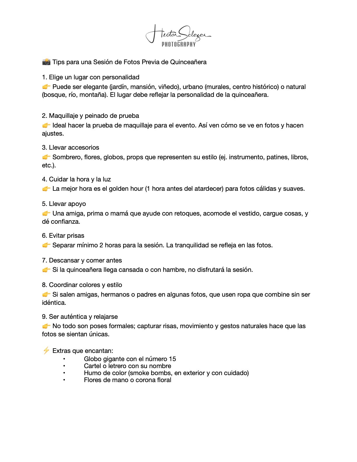 Tips para la quinceanera. Hector Salazar Photography | Quinceanera, Wedding & Family Photographer in Oregon, and Washington