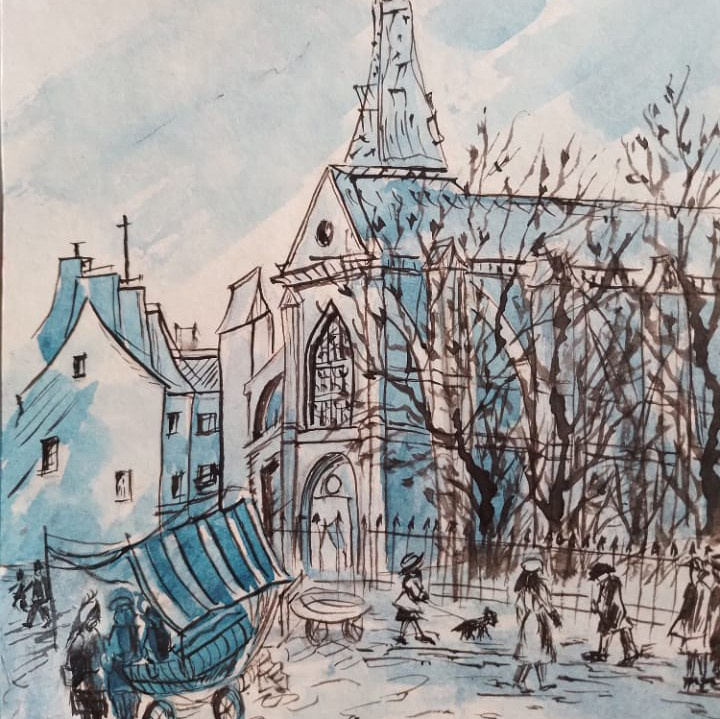 Работы учеников. Школа современного искусства Лени Сморагдовой