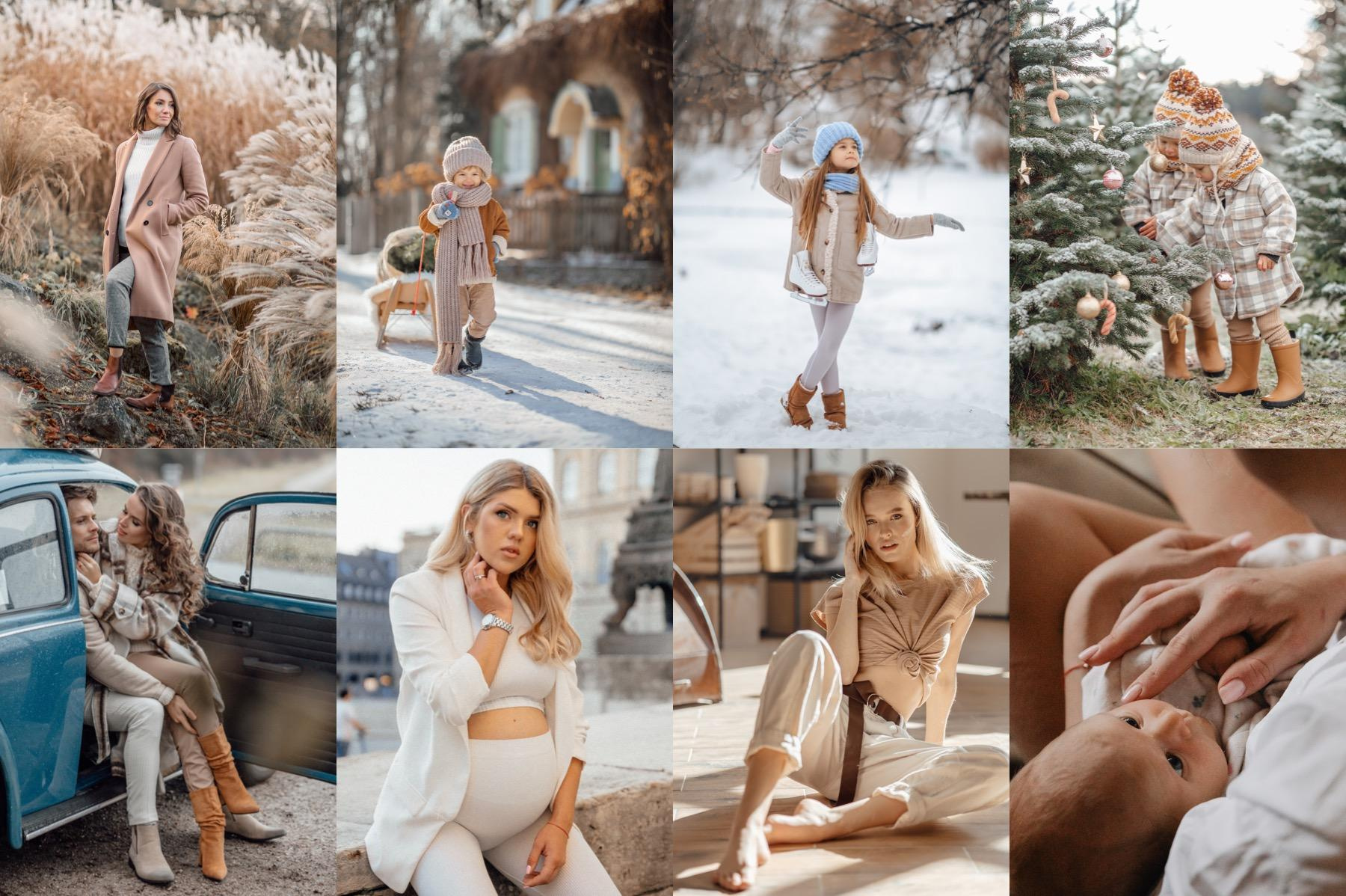 NEUTRAL PRESETS. Family photograph in Munich Anastasia Vorobtsova