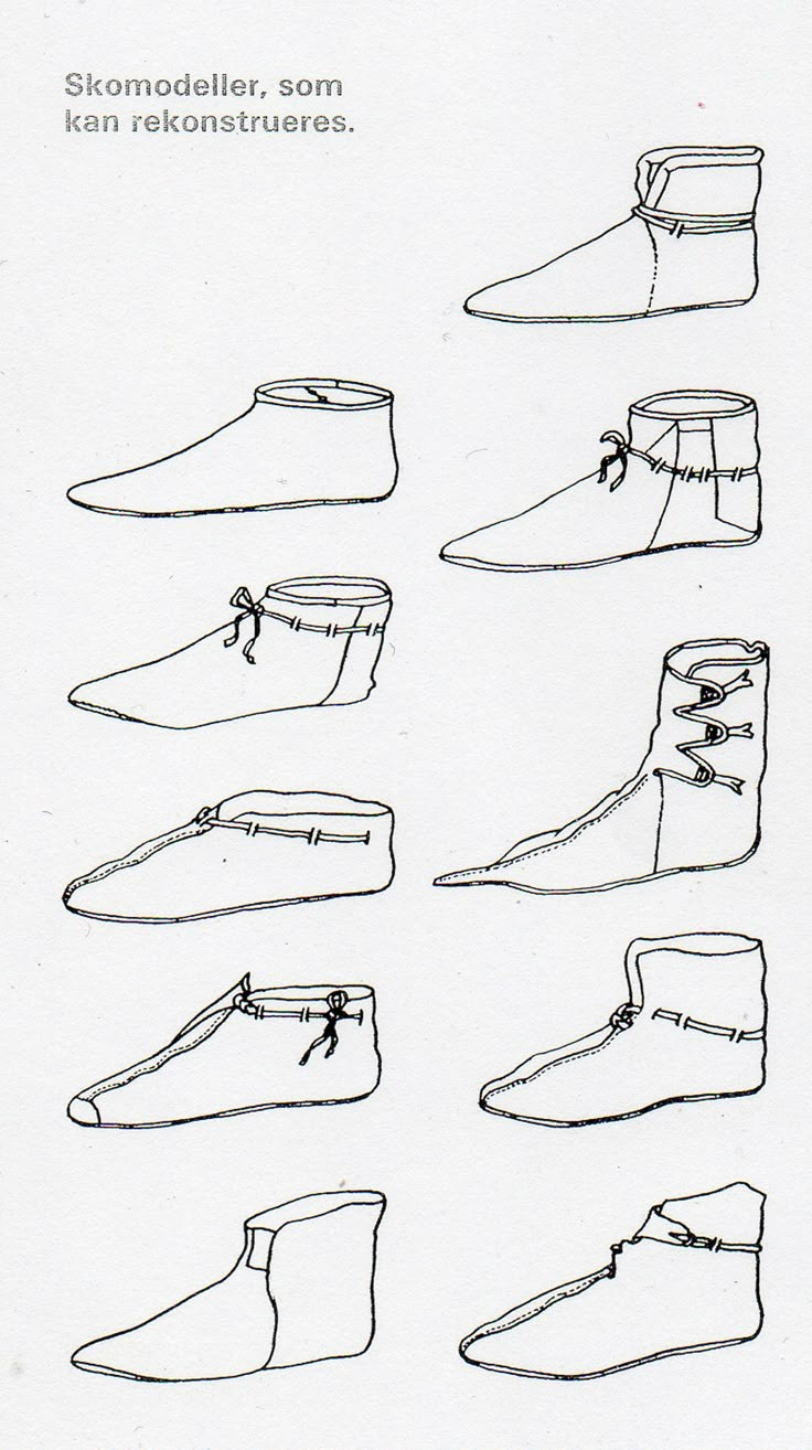 Nortman Reenactment Club — Historical Viking Footwear & Shoes. “Nortman” Club of Historical Reenactment and Stylization