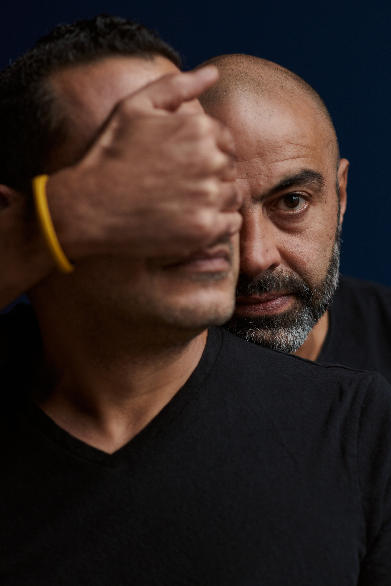 Headshots photography of the two writers during a meeting for Netflix in Amsterdam
