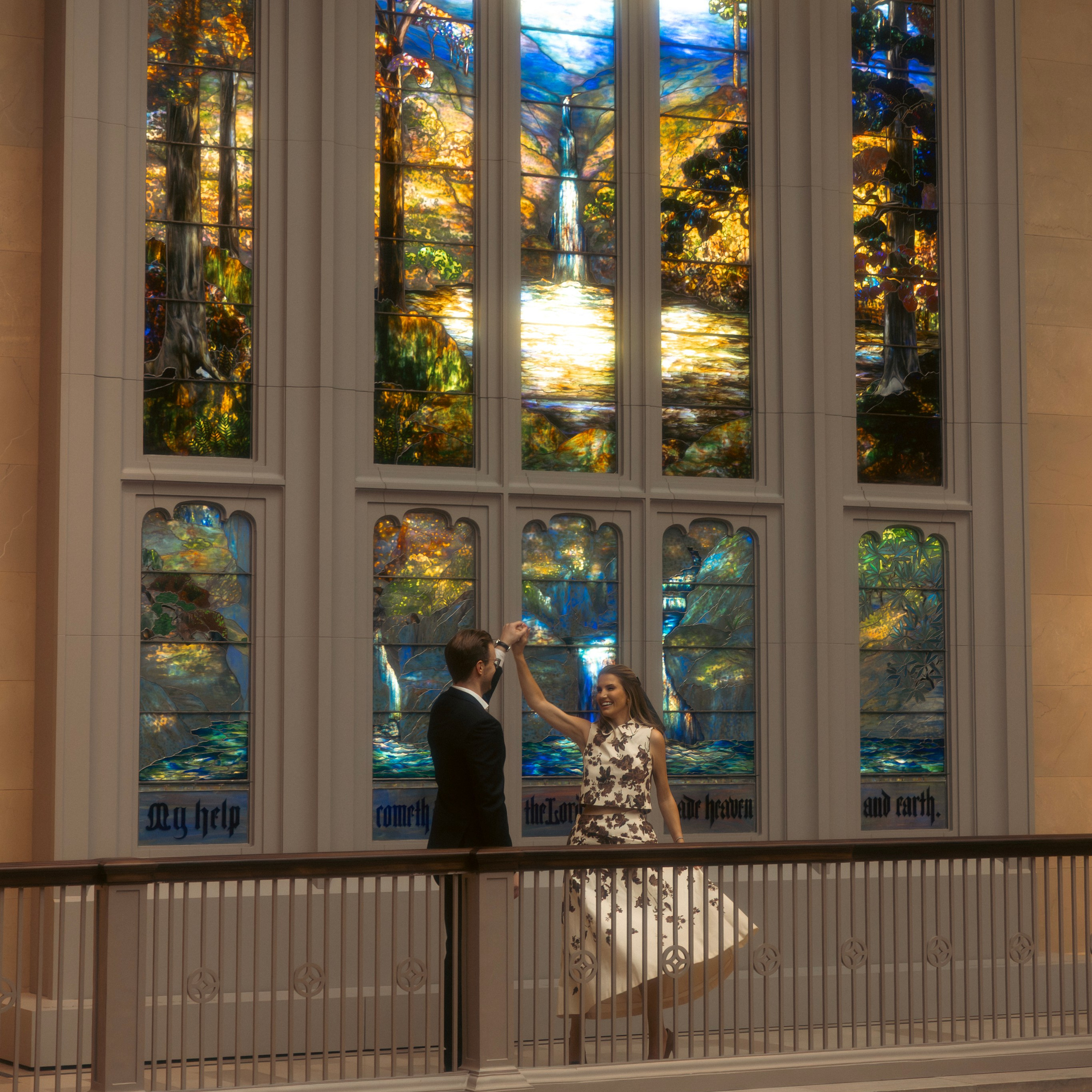 Romantic intimate wedding moment, couple holding each other closely in Chicago