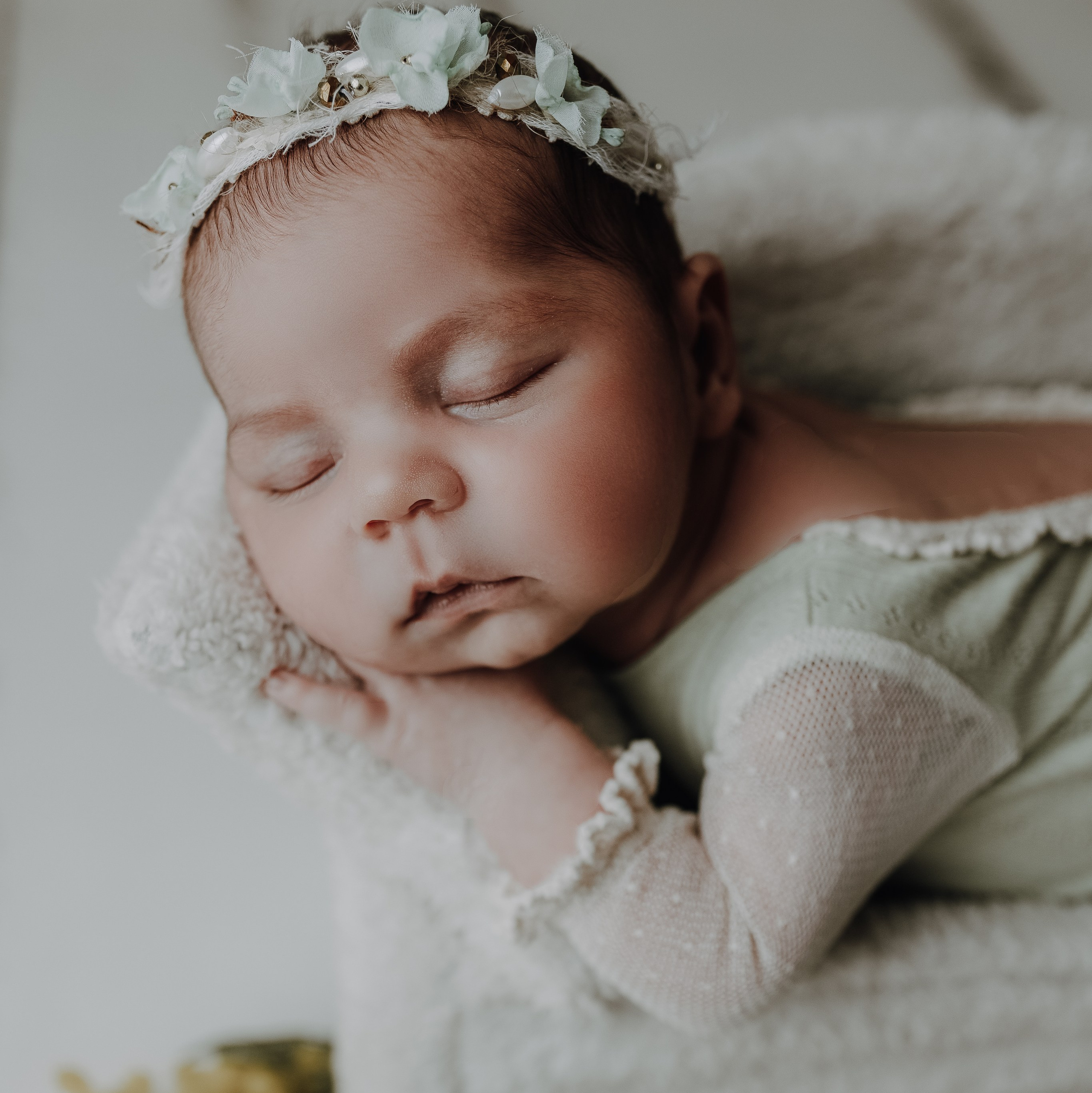 Newborn. Emotions Photo Art