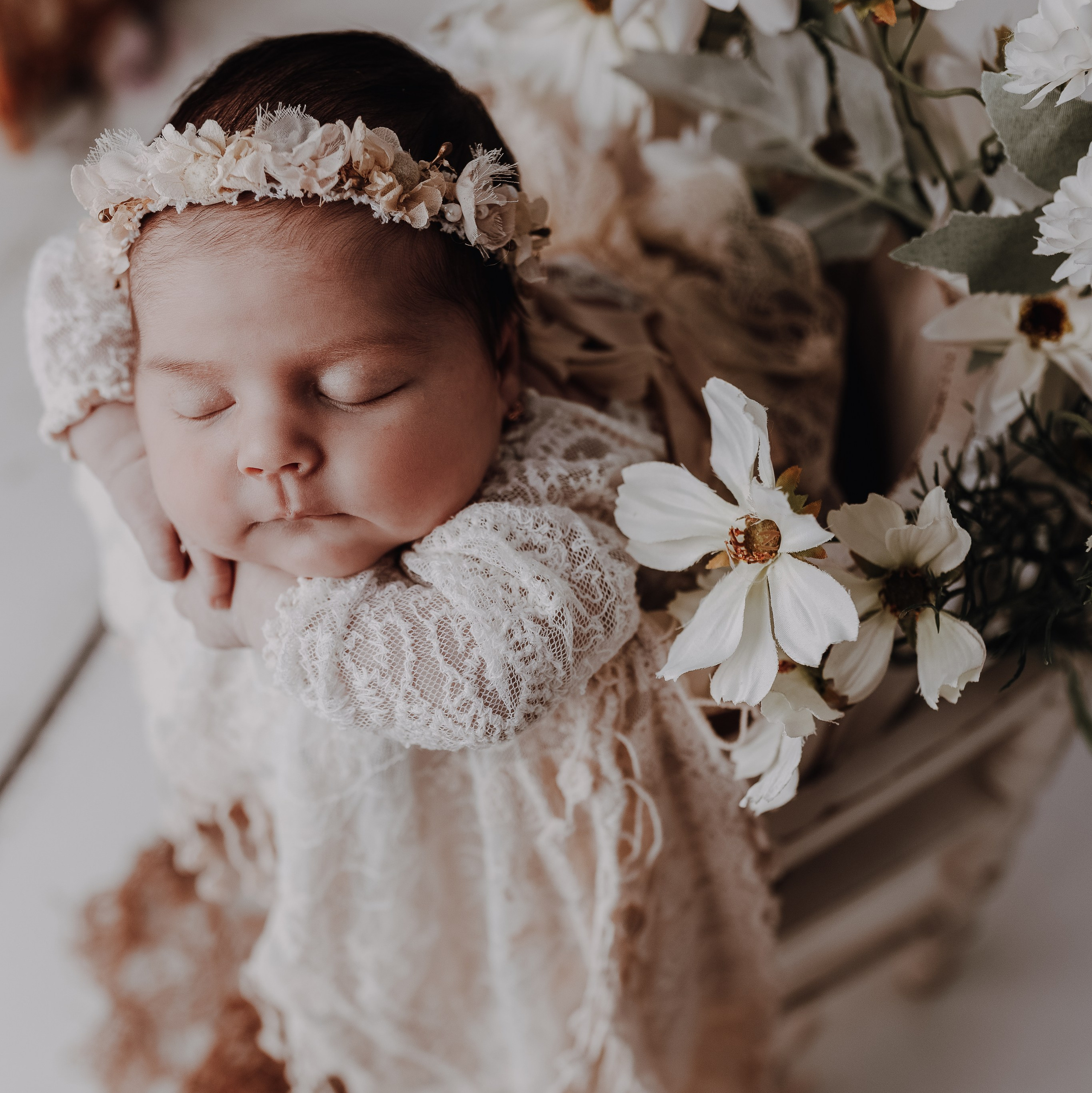 Newborn. Emotions Photo Art