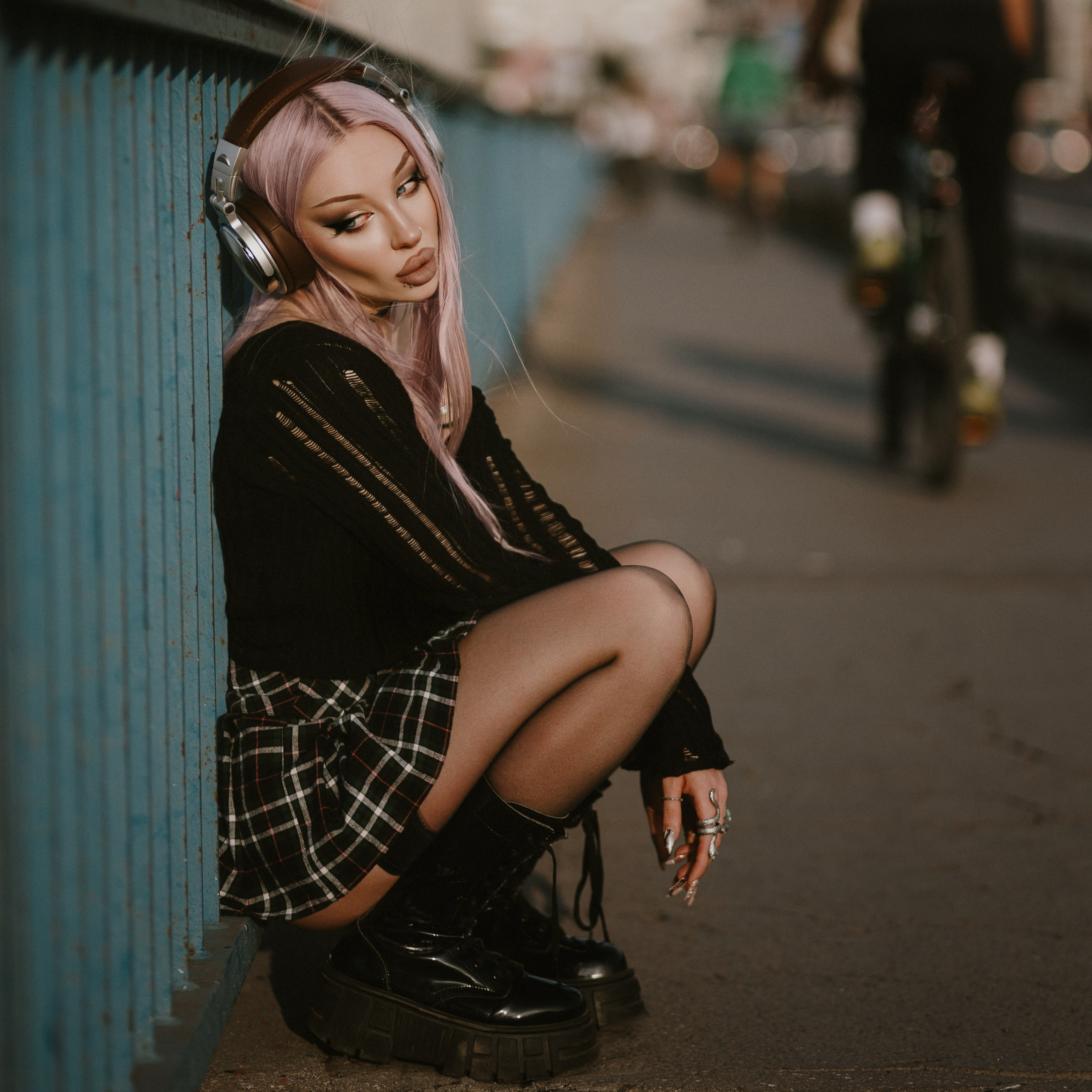 Photoshoot in Belgrade. Photographer and retoucher Elena Skullova