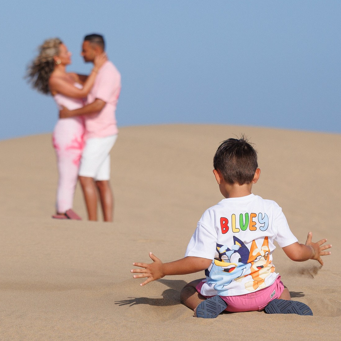 Family Photoshoot at Maspalomas Dunes and Beach. Профессиональный фотограф Гран Канария | slavik.fi