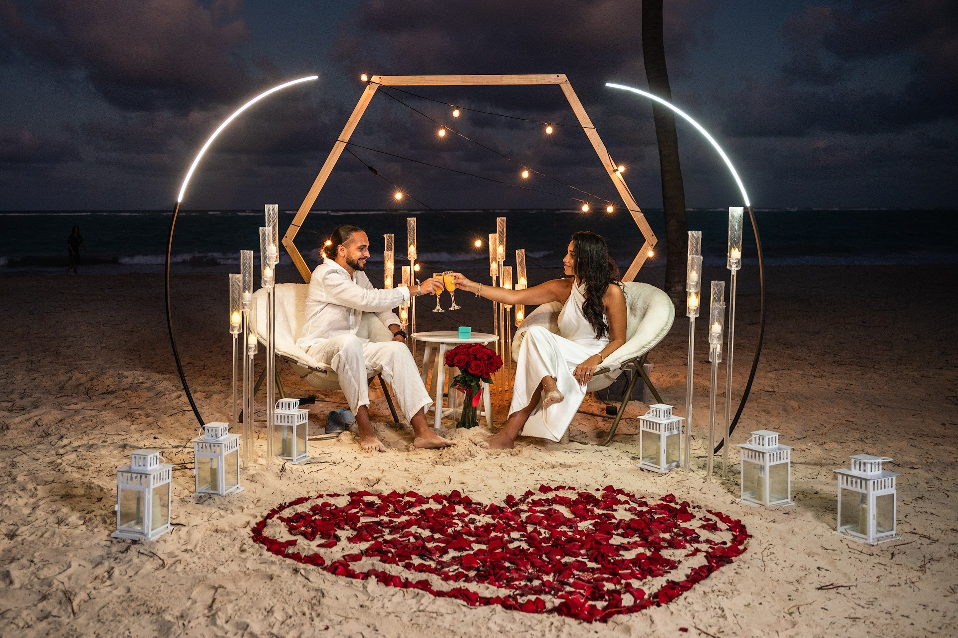 Marriage Proposal Punta Cana | Romantic Beach & Luxury Proposal Packages. Luxury Marriage Proposals & Wedding Moments in Punta Cana | Mikhail Chernov Photography