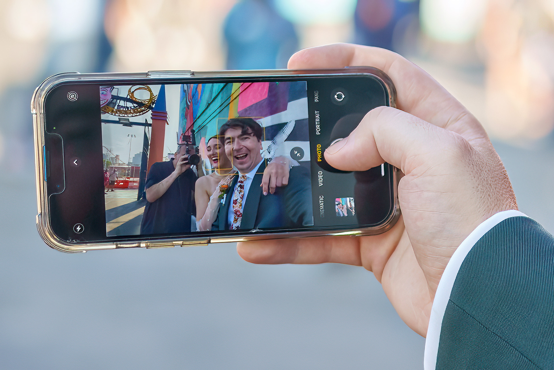 Kelly & Tommy — Luna Park at Coney Island, Brooklyn, New York. Emin Kuliyev — Award-Winning Wedding Photojournalist NYC & USA | Best Wedding Photographer Known for Candid, Timeless Moments