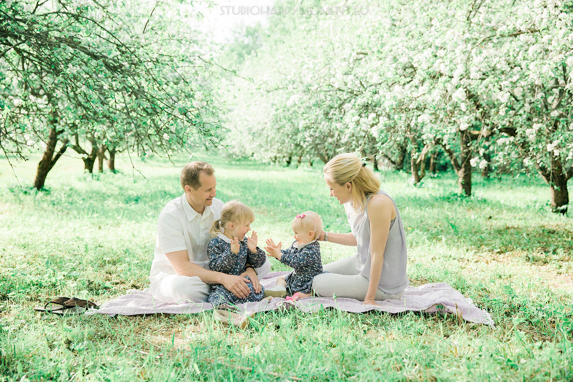 Minikuvaukset omenatarhassa