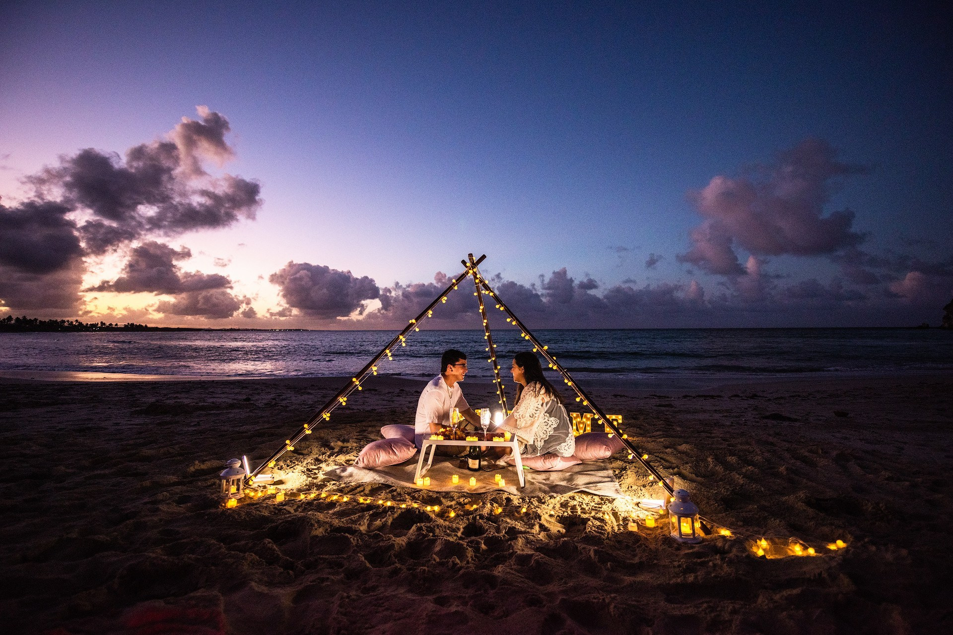 Marriage Proposal Punta Cana | Romantic Beach & Luxury Proposal Packages. Luxury Marriage Proposals & Wedding Moments in Punta Cana | Mikhail Chernov Photography
