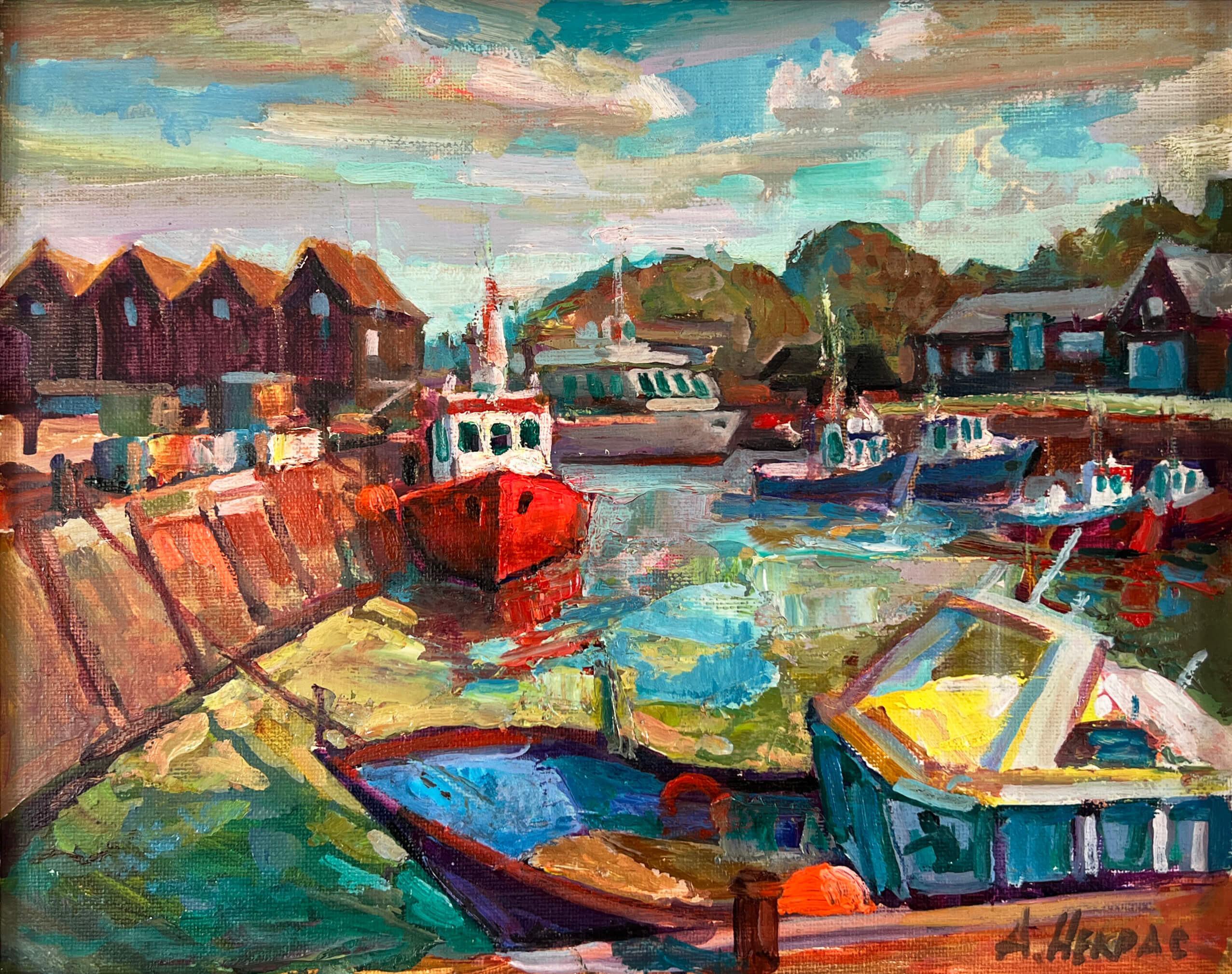 English Landscapes. Andriy Nekrasov artist