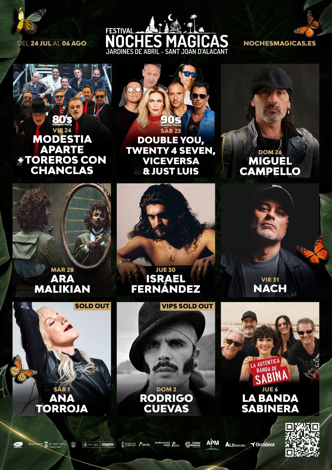 Festival Noches Mágicas 2026 opens this week: two weeks of music, art and gastronomy in the Jardines de Abril | FOTKAI