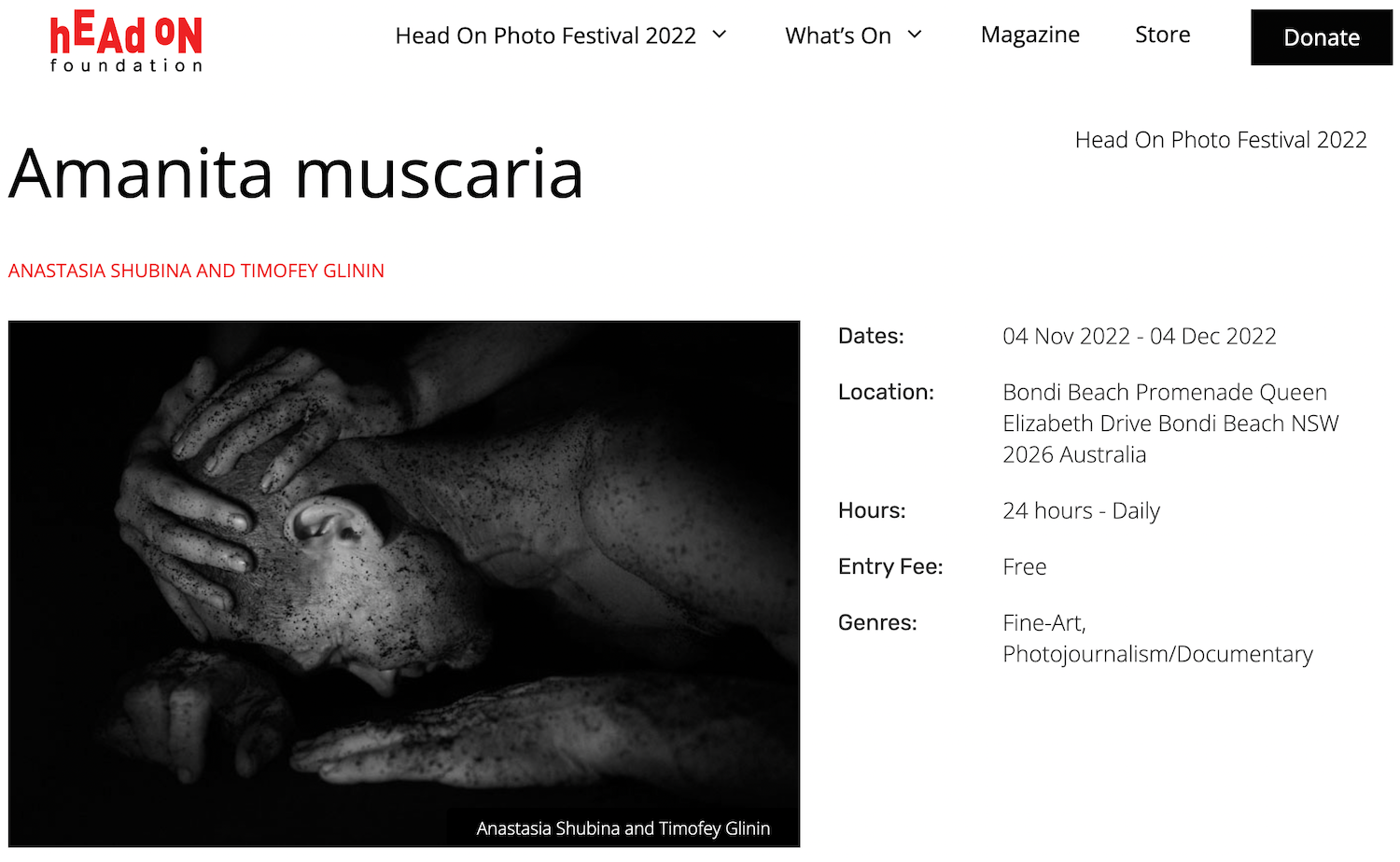 Tearsheets. GLISH ART — Timofey Glinin & Anastasia Shubina