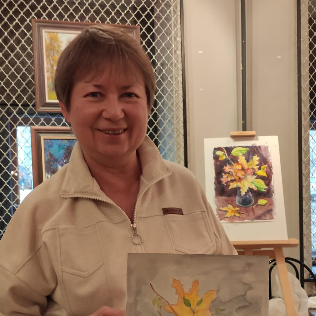 Работы учеников школы Лени Сморагдовой — рисование с нуля за 10 недель. Школа современного искусства Лени Сморагдовой