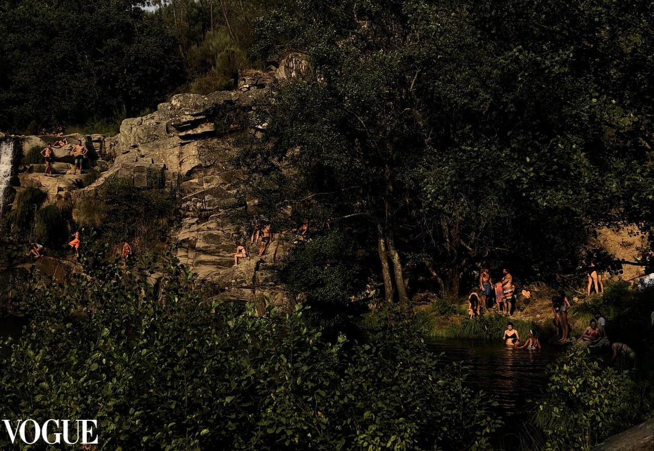 Art photography landscape and people