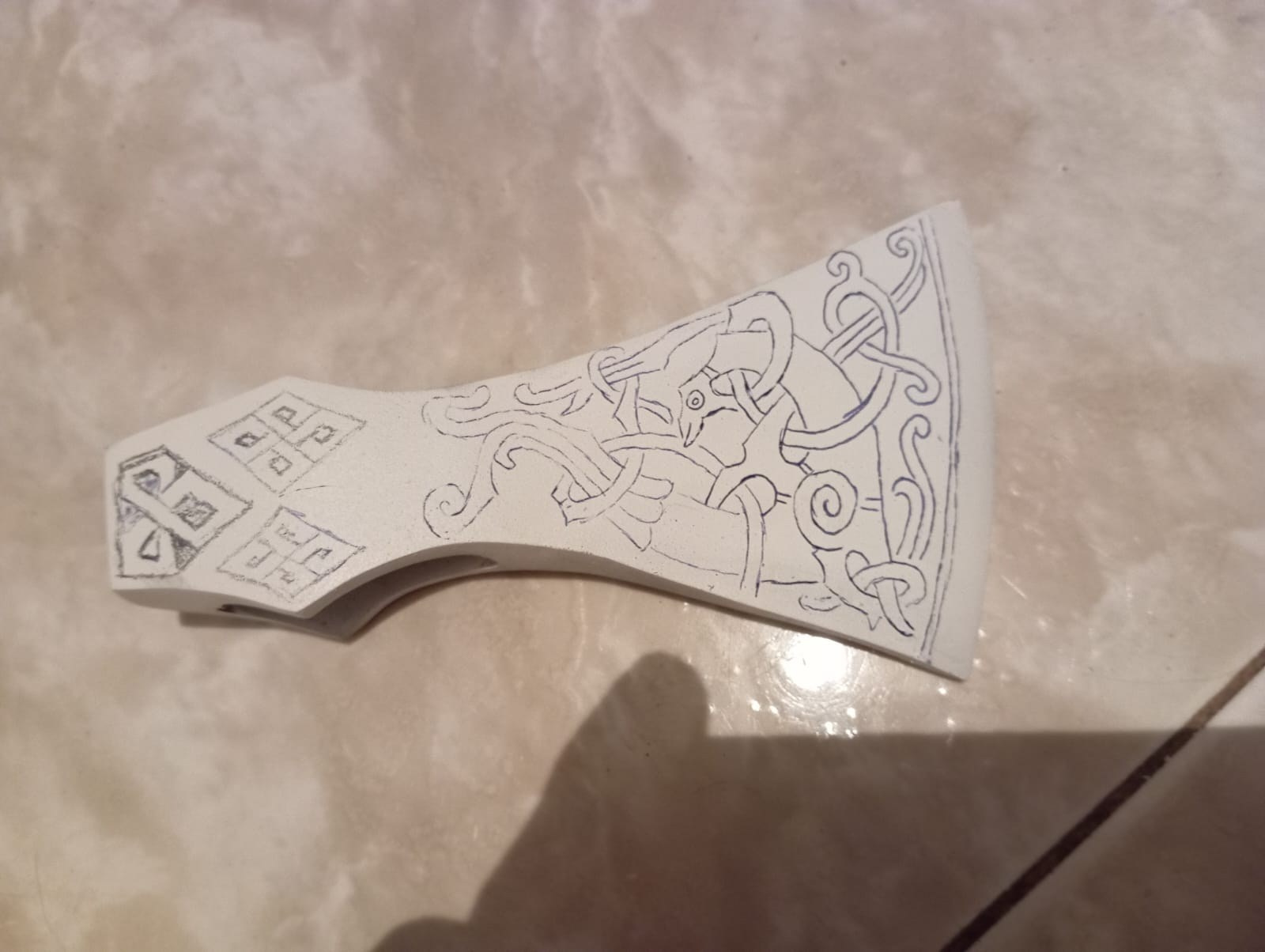 Etched Viking Axe — Norse Weaponry | Nortman Reenactment Club. “Nortman” Club of Historical Reenactment and Stylization