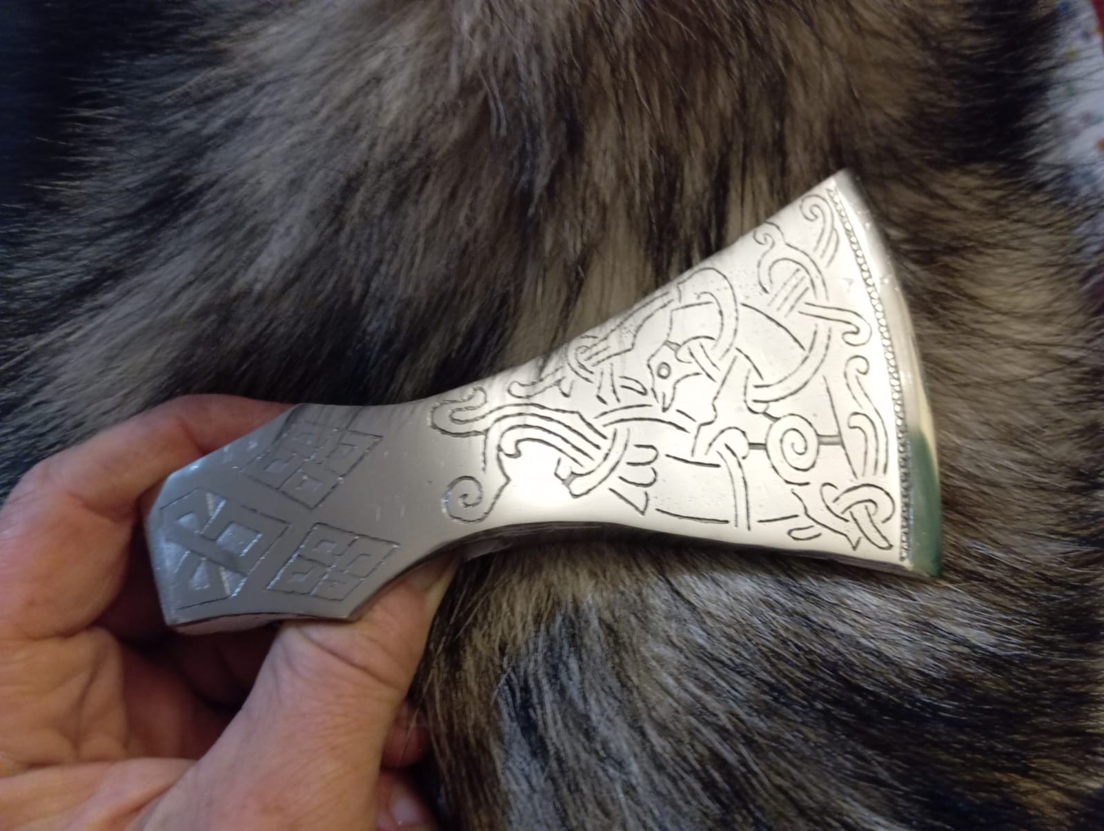 Etched Viking Axe — Norse Weaponry | Nortman Reenactment Club. “Nortman” Club of Historical Reenactment and Stylization
