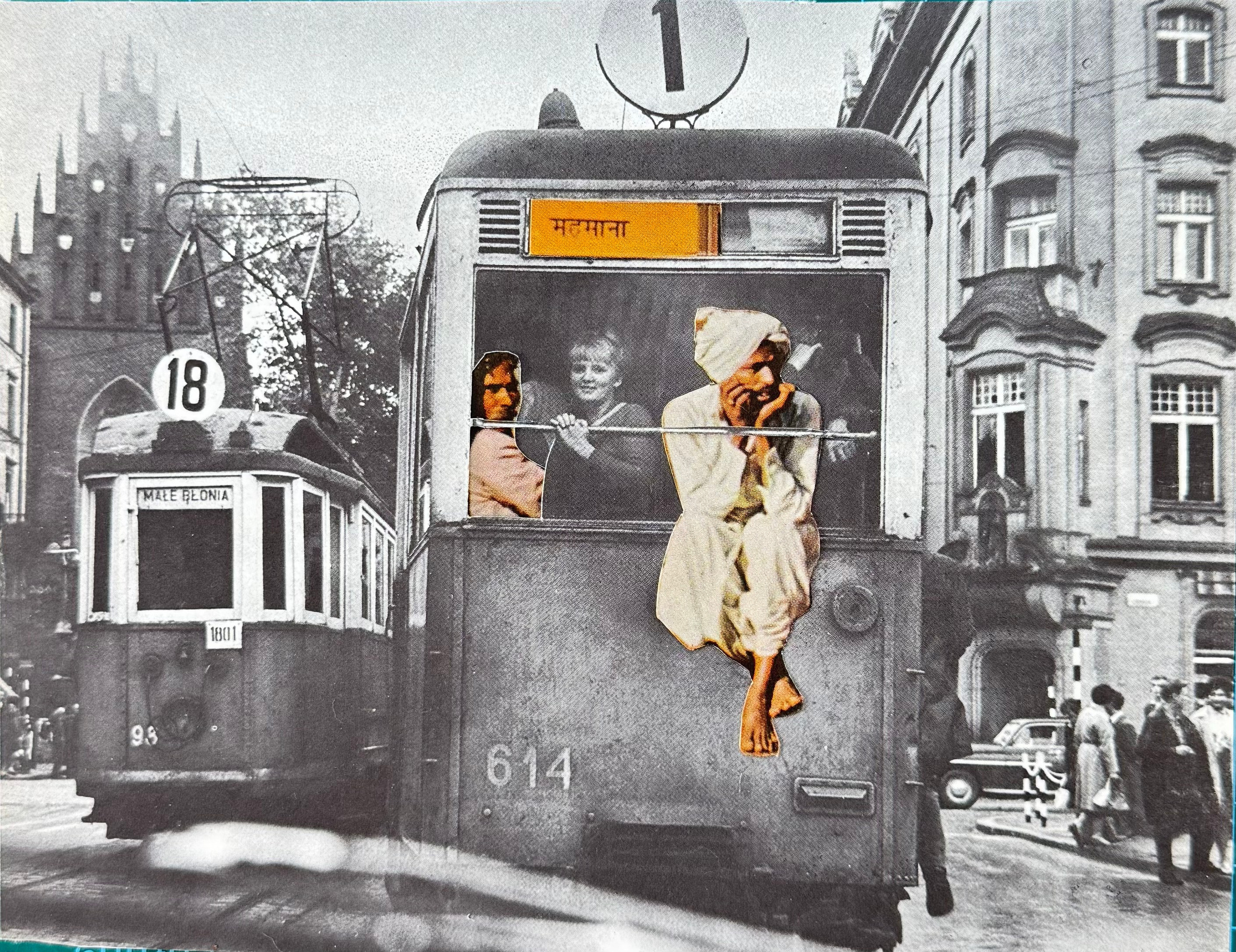 Collages. Natalia Naletova — artist and researcher working with textile, collage & memory