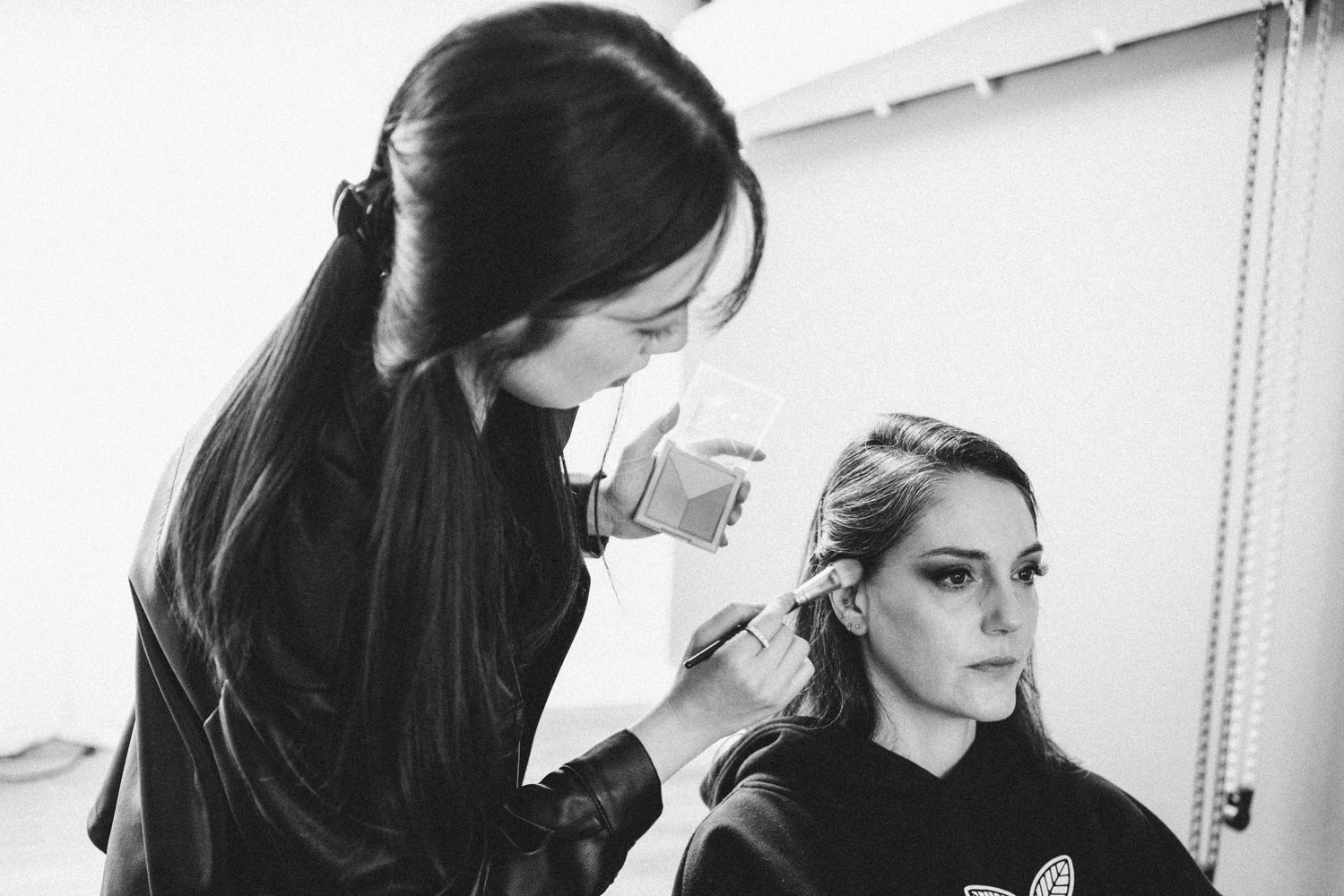 What actually helps someone relax during a photoshoot