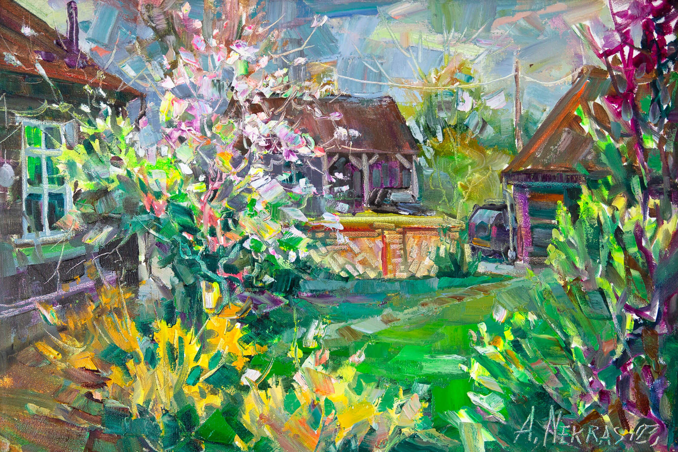 Countryside. Andriy Nekrasov artist