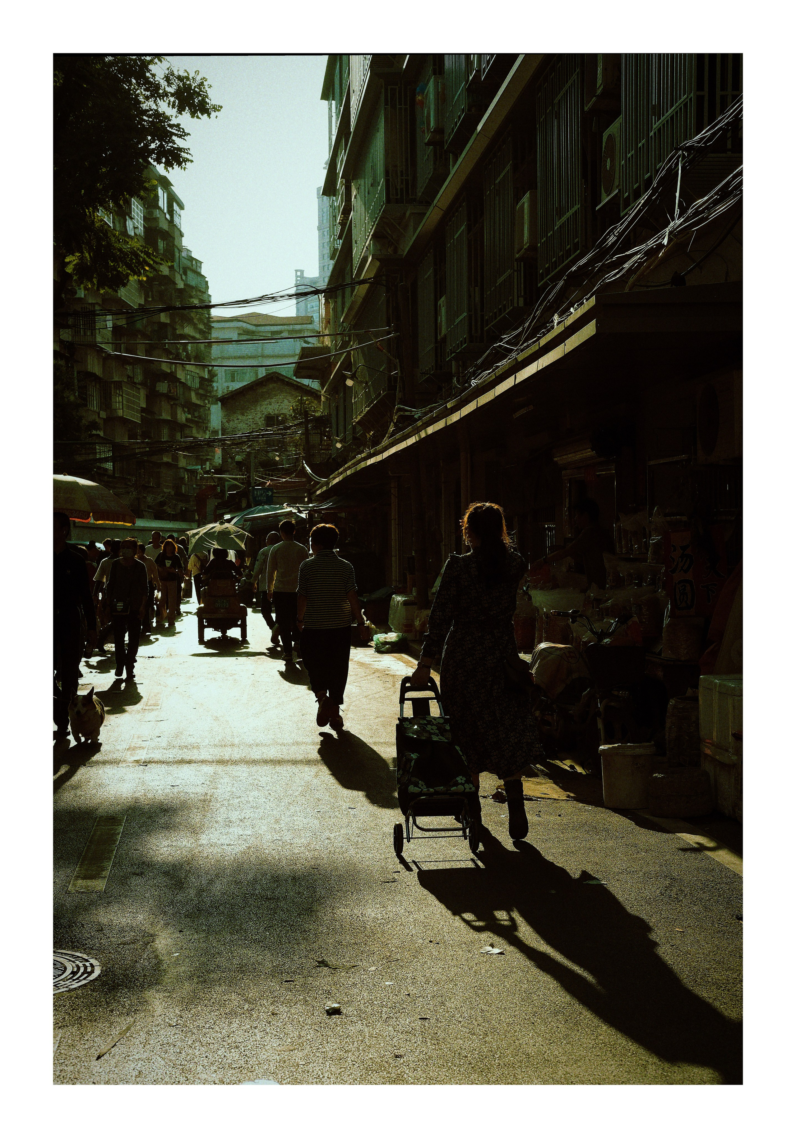 Candid Street Photography in Guangzhou — Film Style in Golden Hour