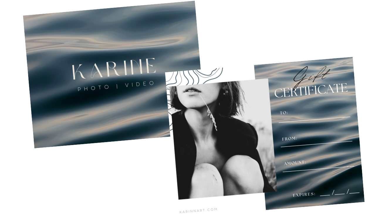 Gift Certificate. Karine Photographer|Videographer