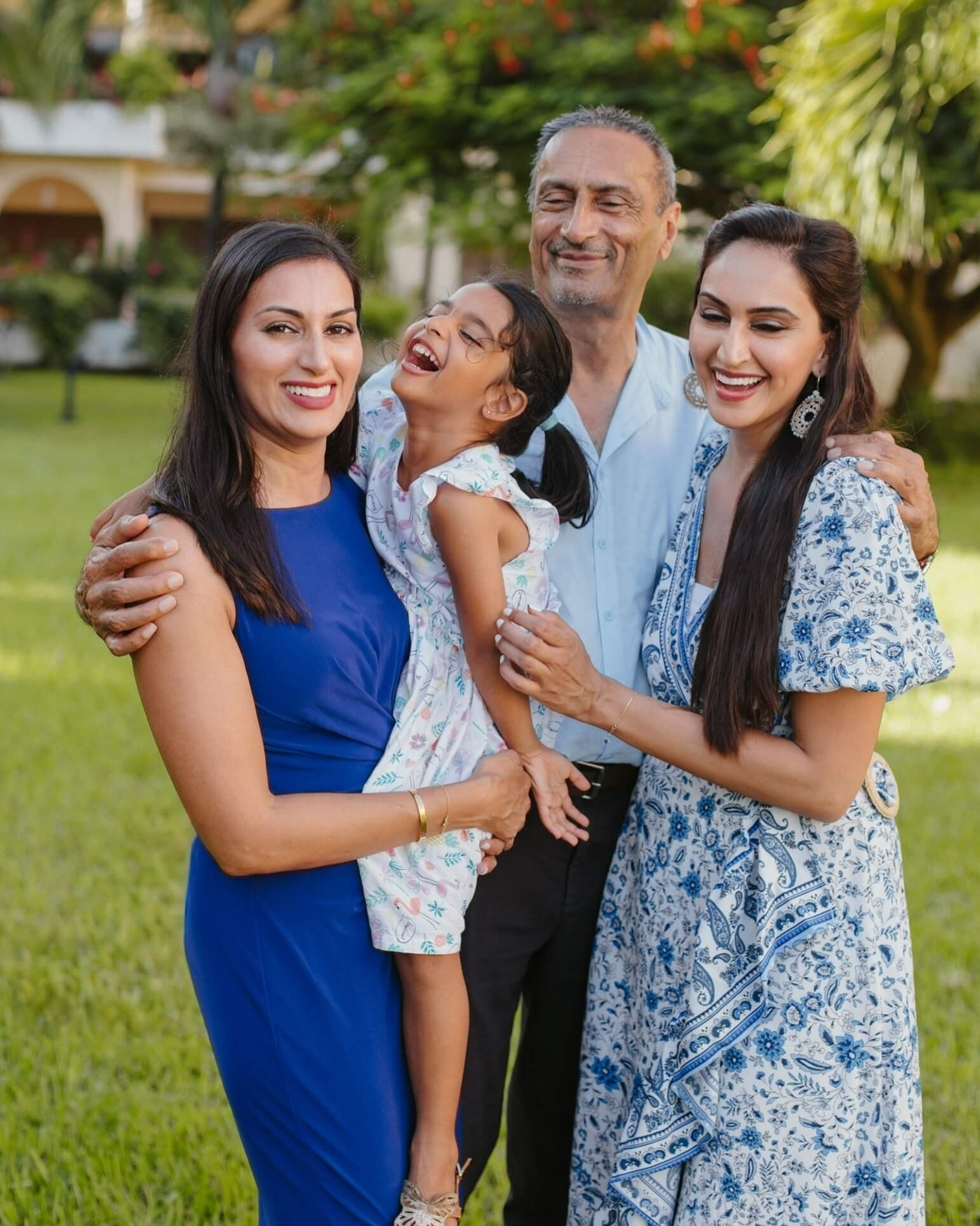 Relaxed and authentic family portrait in Mombasa, Kenya showing togetherness, storytelling, and genuine connection through every frame.