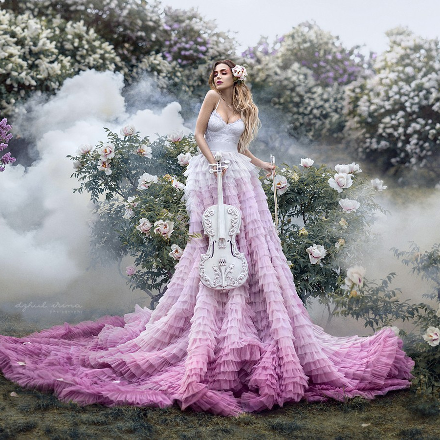 MUSIC TELEPORTATION. Art photographer in Amsterdam, the Netherlands Irina Dzhul