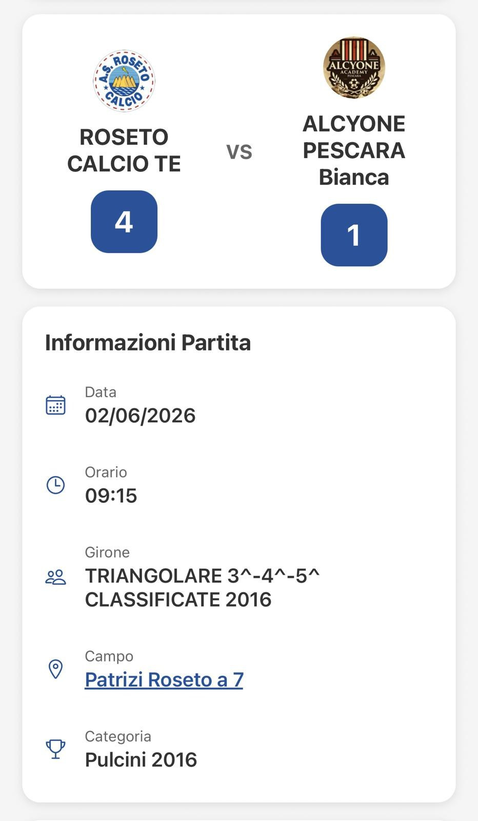 5^ Torneo Coppa Delle Rose. MaxCerveraPhotograpy