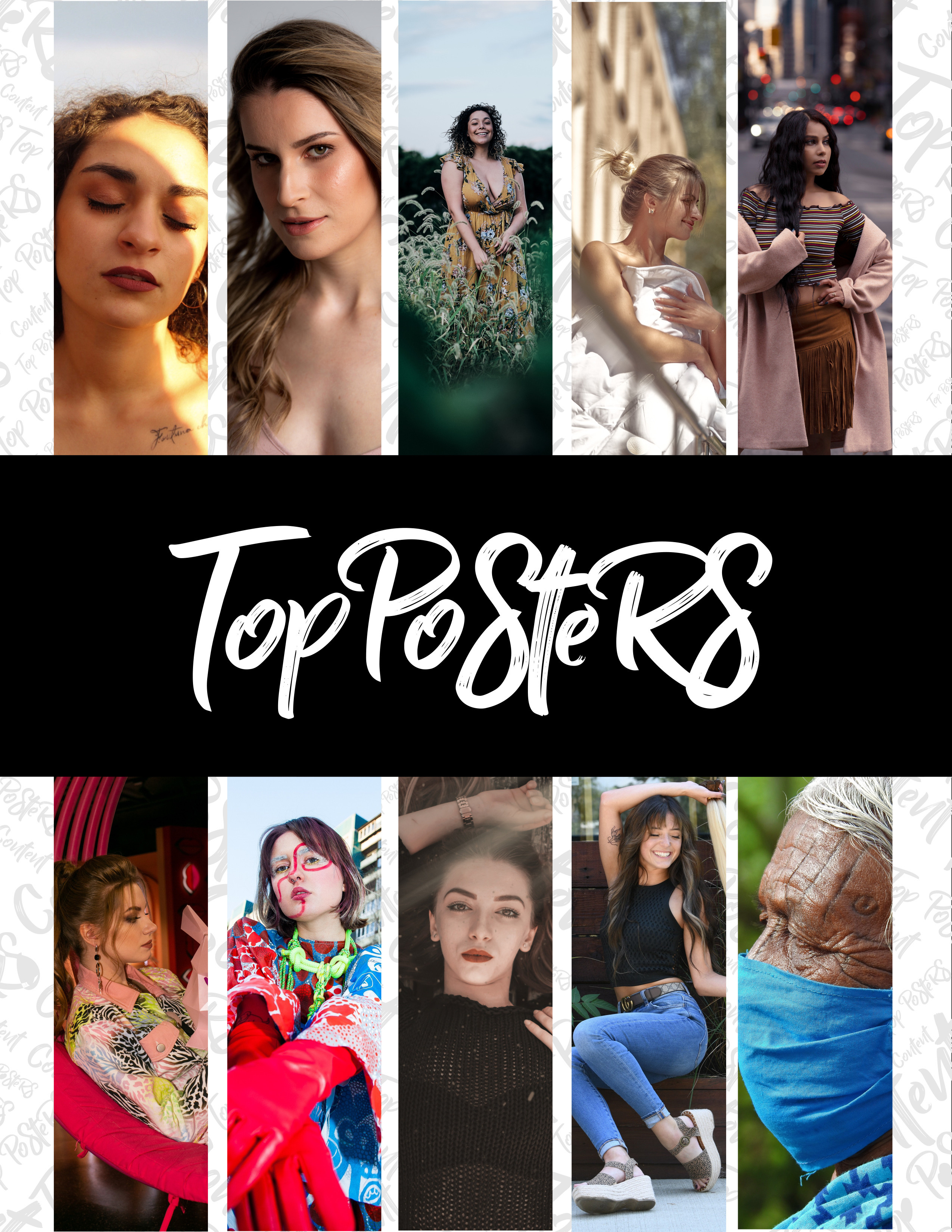 TOP POSTERS MAGAZINE — January, Portrait (Vol 134). Профессиональный Фотограф Халемонец Андрей в Кривой Рог Днепр Украина