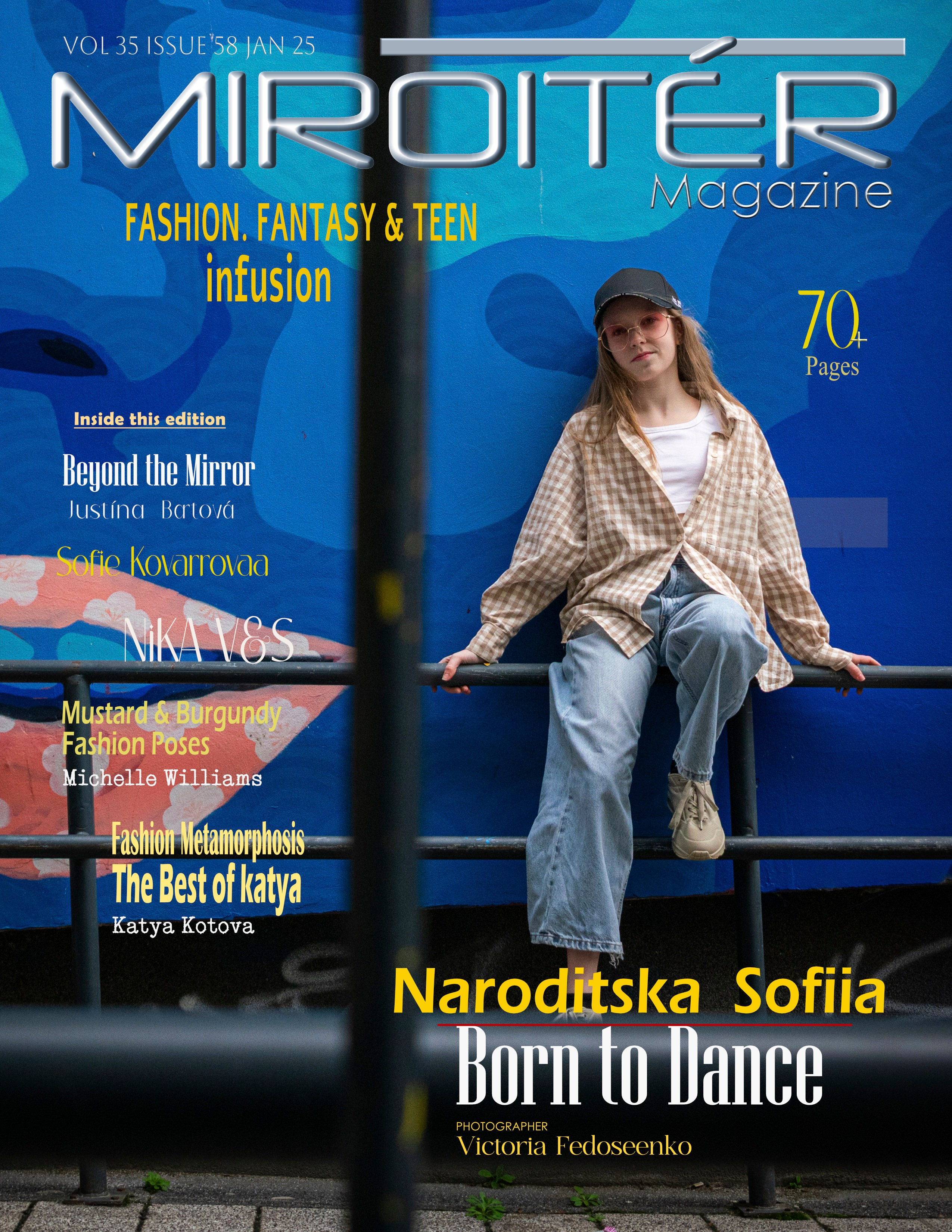 PUBLICATIONS. Victoria Fedoseenko. Editorial portrait & brand & event photographer based in Serbia