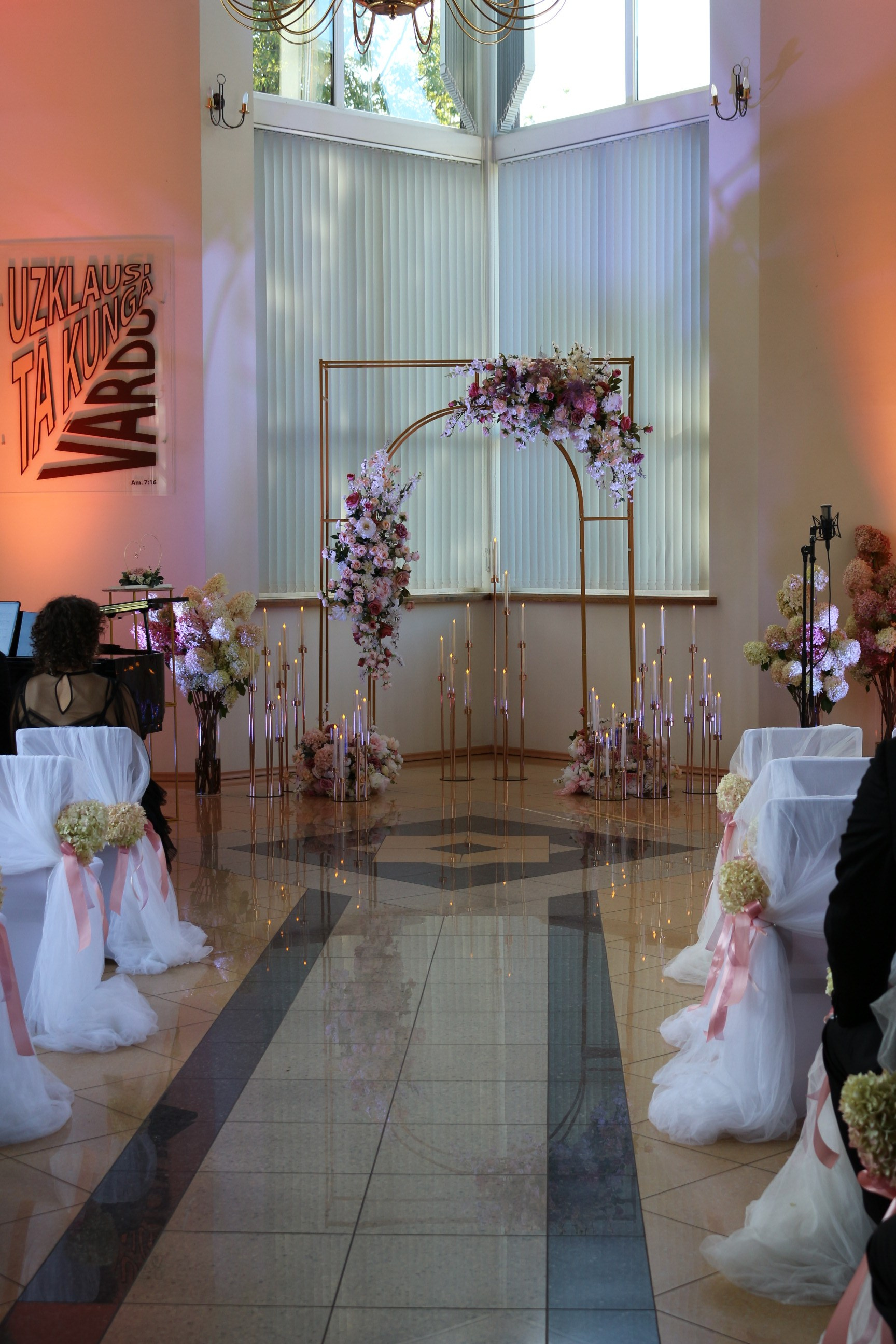 ARKAS, SIENAS, STABI, STATĪVI un cit. Event design, decoration, floristry, gift, Irina Novika, Riga, Latvia