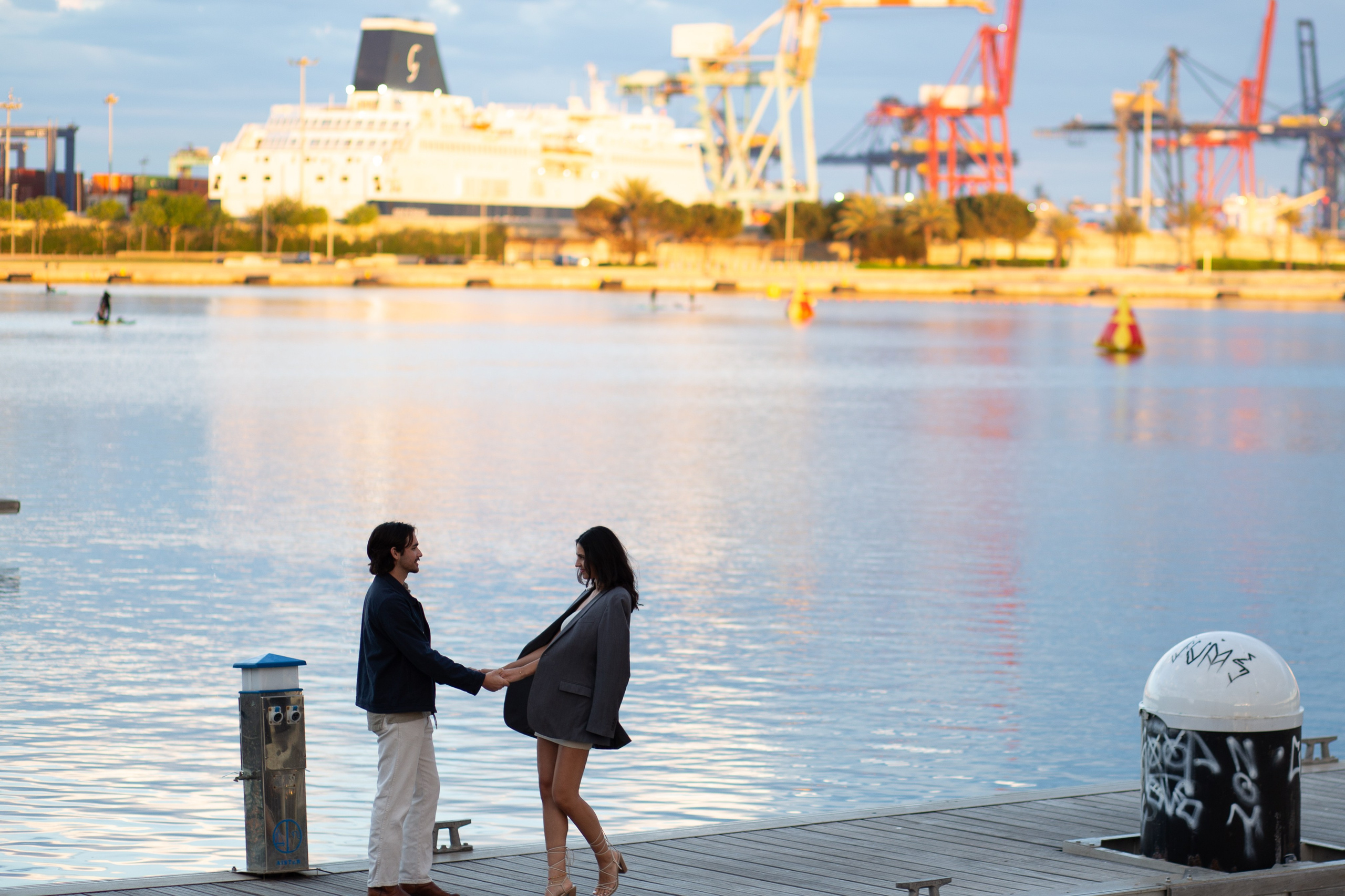 Proposal Photoshoots at Valencia’s Marina: What I Love About the Waterfront. Julia Gnatenko — Fotógrafa en Valencia, Alicante, Barcelona, España y Europa