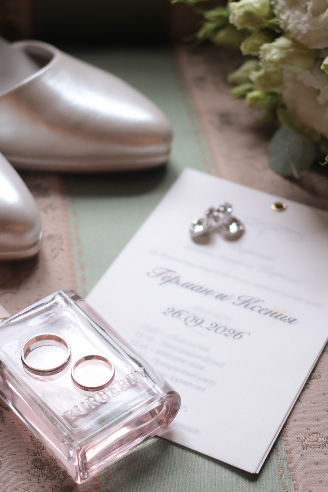 MORNING DETAILS. Wedding photographer in Europe