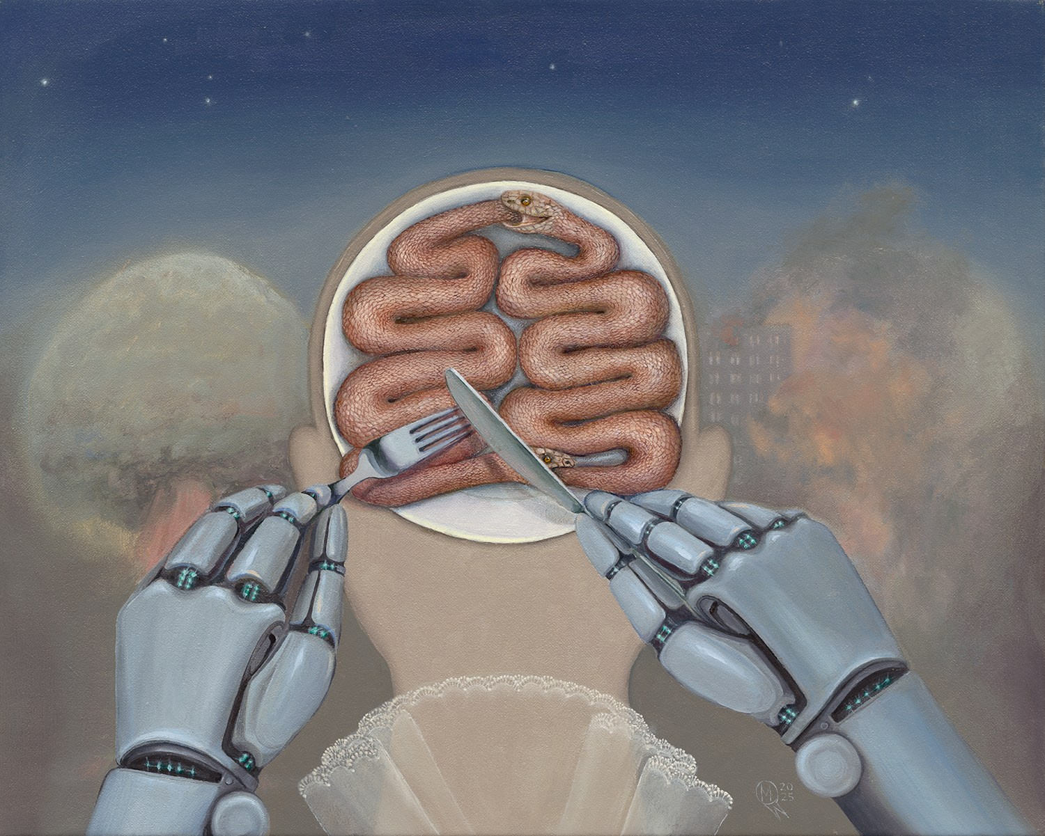 Social Surrealism. Surrealist artist Mariya Myronova based in Cambridge UK