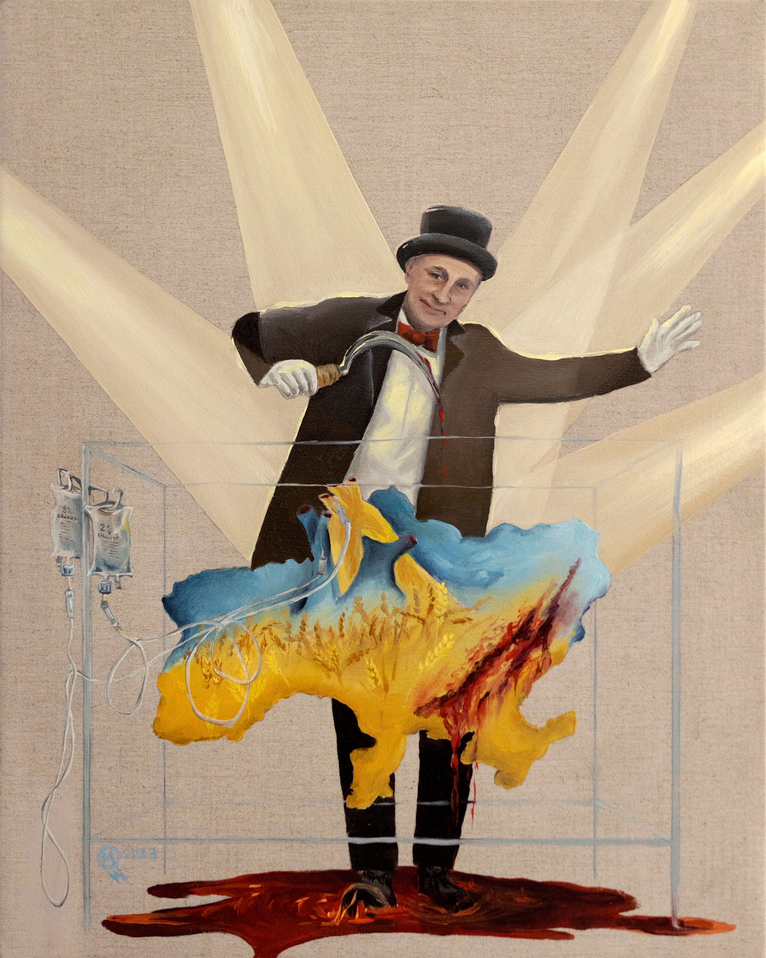 Ukraine. Cambridge artist Mariya Myronova