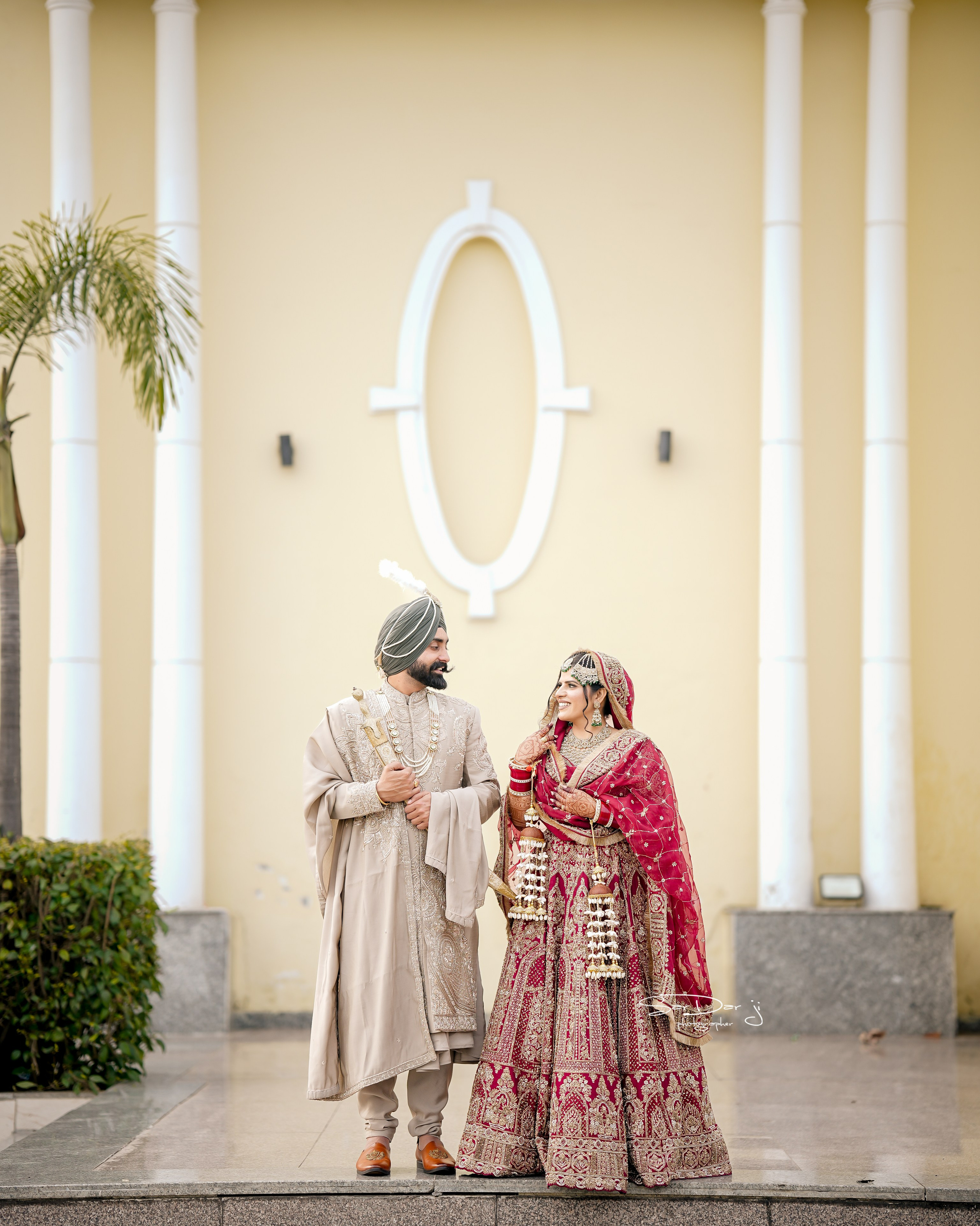 Traditional & Spiritual"Wishing you a lifetime of love and harmony as you walk together on this beautiful spiritual journey. May Waheguru bless your union!""They are not said to be husband and wife who merely sit together. Rather they alone are called husband and wife who have one soul in two bodies." — Guru Amar Das