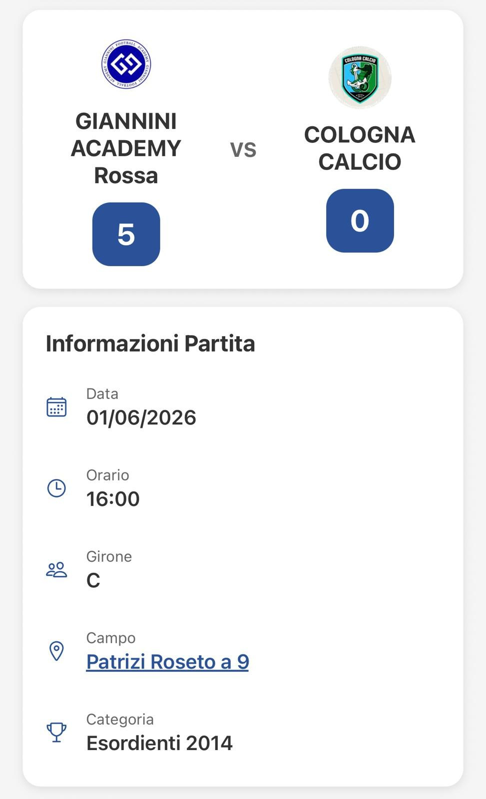5^ Torneo Coppa Delle Rose. MaxCerveraPhotograpy