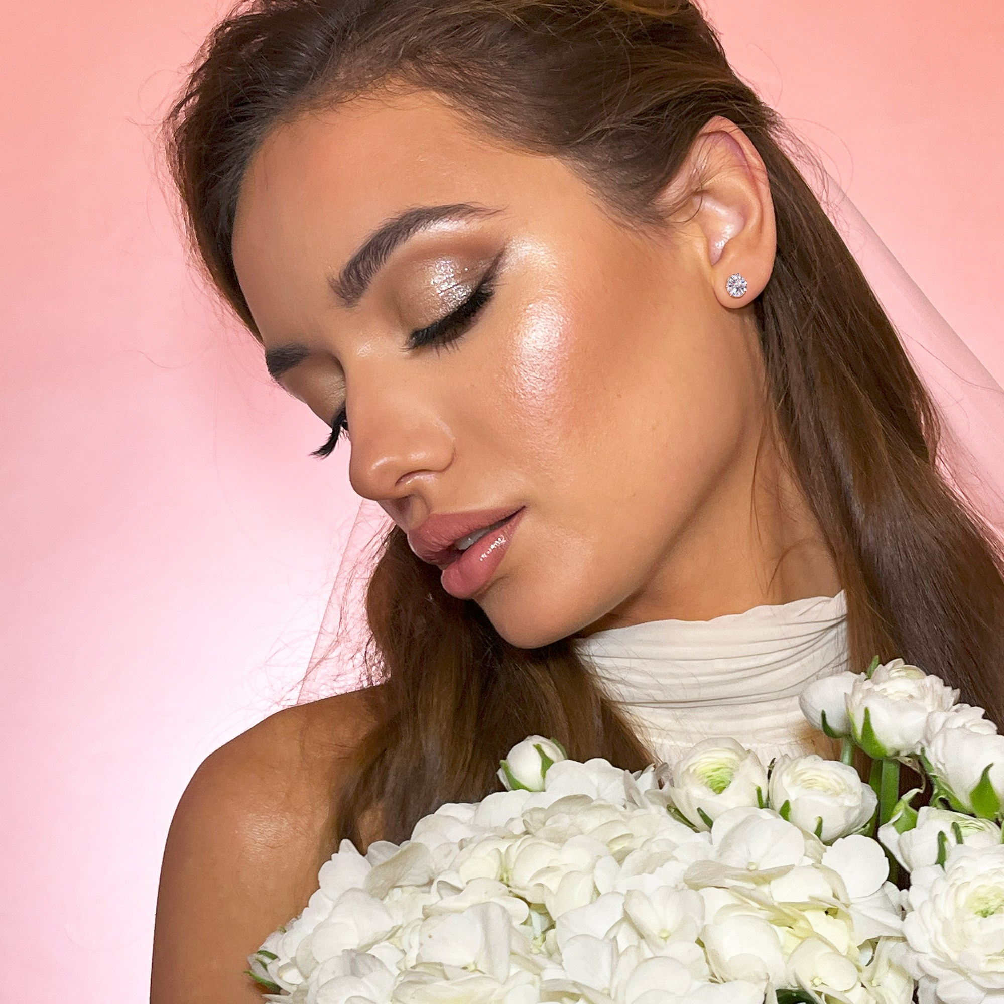 Bridal makeup & hairstyle services by Kate Lisi. Makeup artist and hairstylist in Rome Italy | Kate Lisi