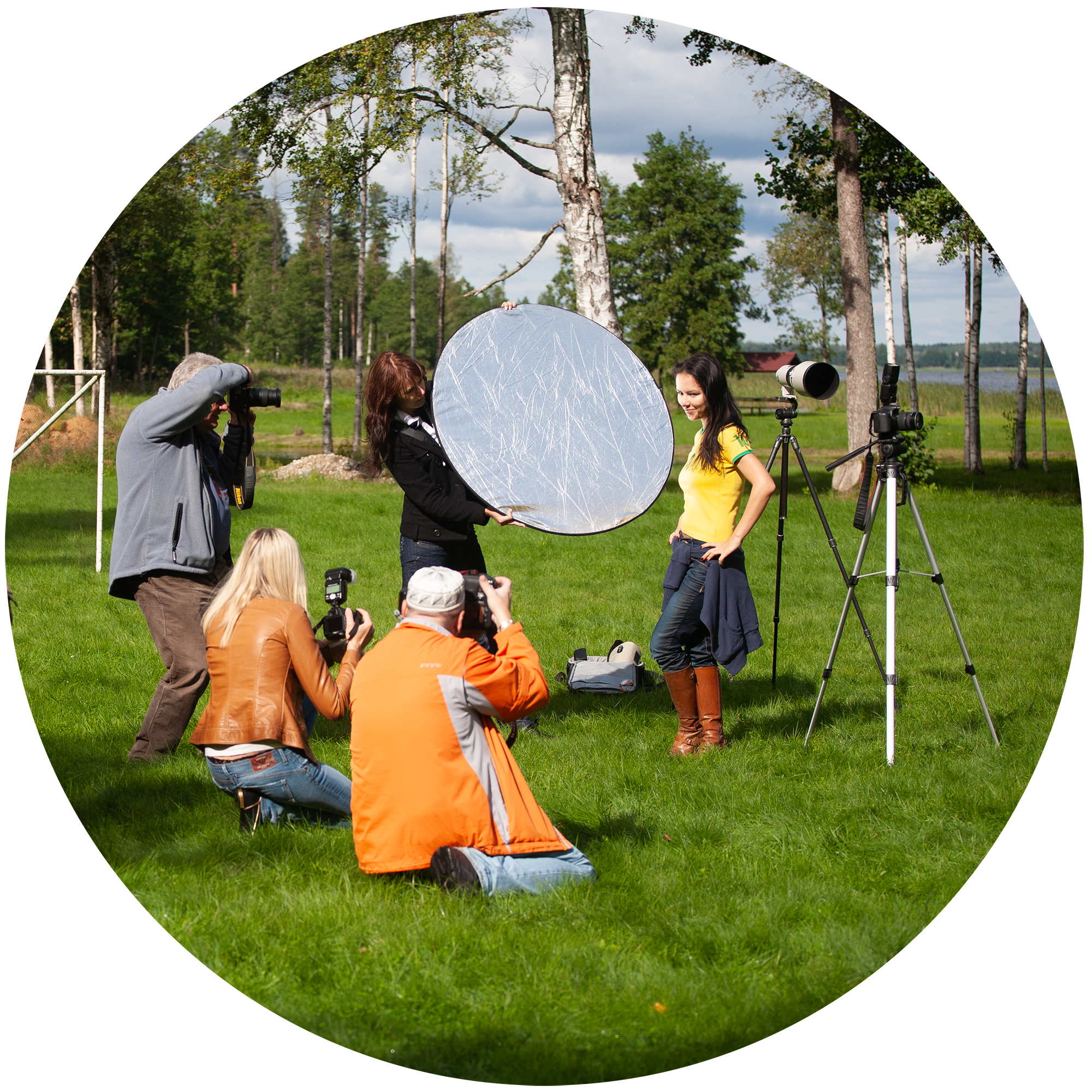 FOTOPLENĒRI. Fotokursi fotostudijā Rīgā. Profesionāls fotogrāfs Aivars Tipsis