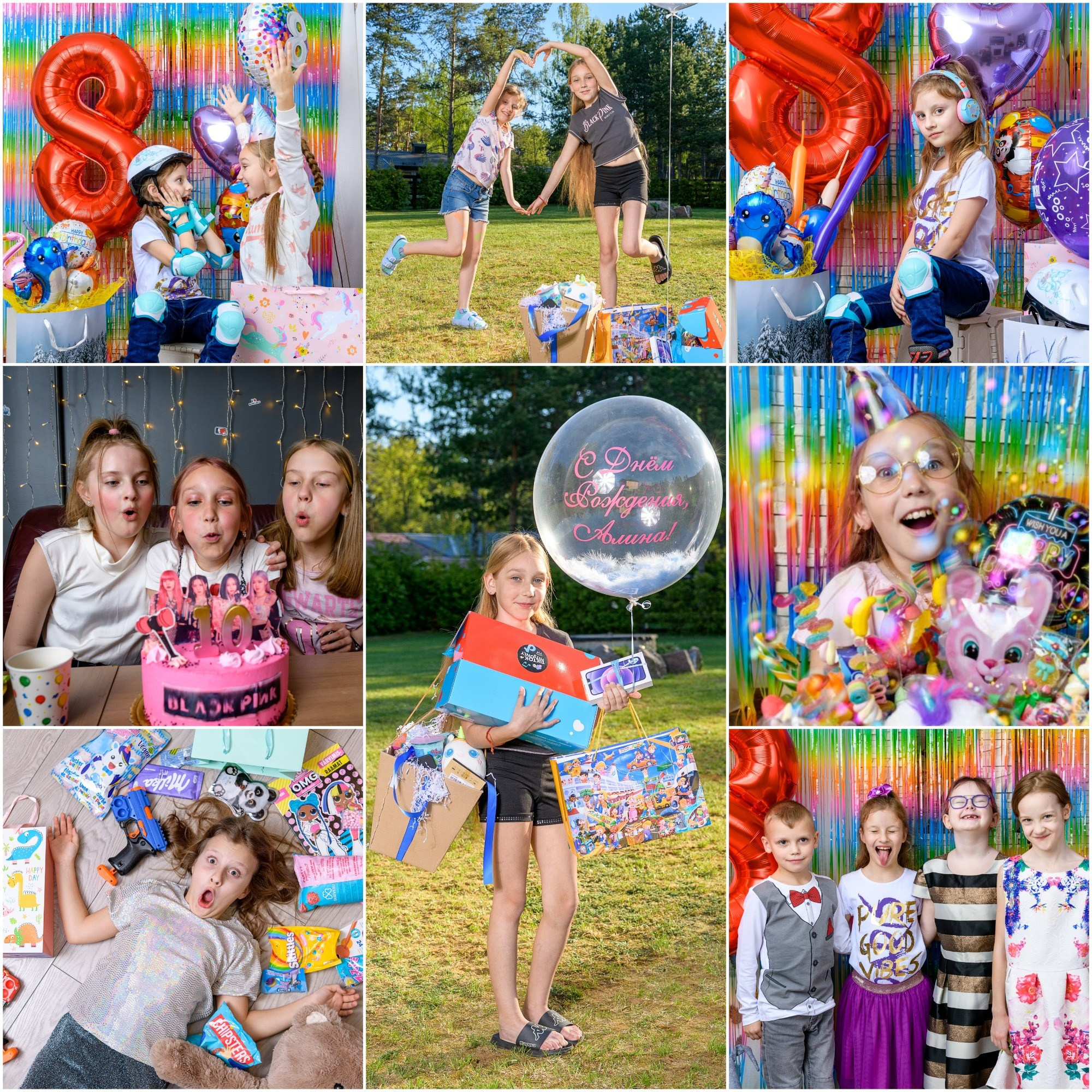 Фотосъёмка на детском дне рождении. Детская, школьная фотография