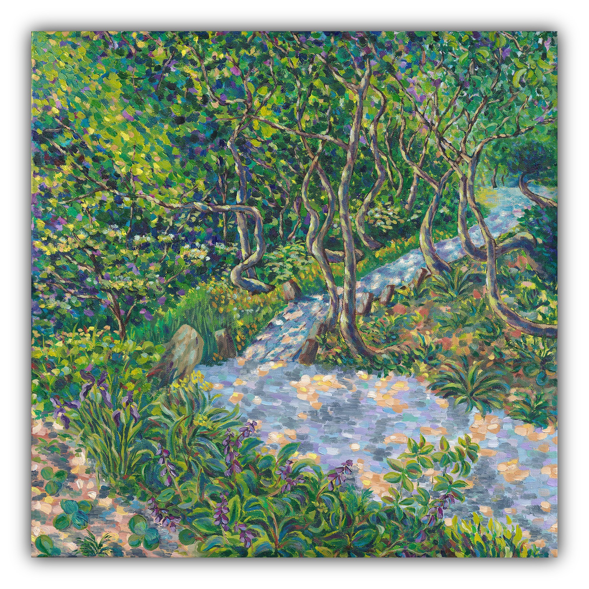 Lautaret Garden 3. Evgeniia Bychina, painter