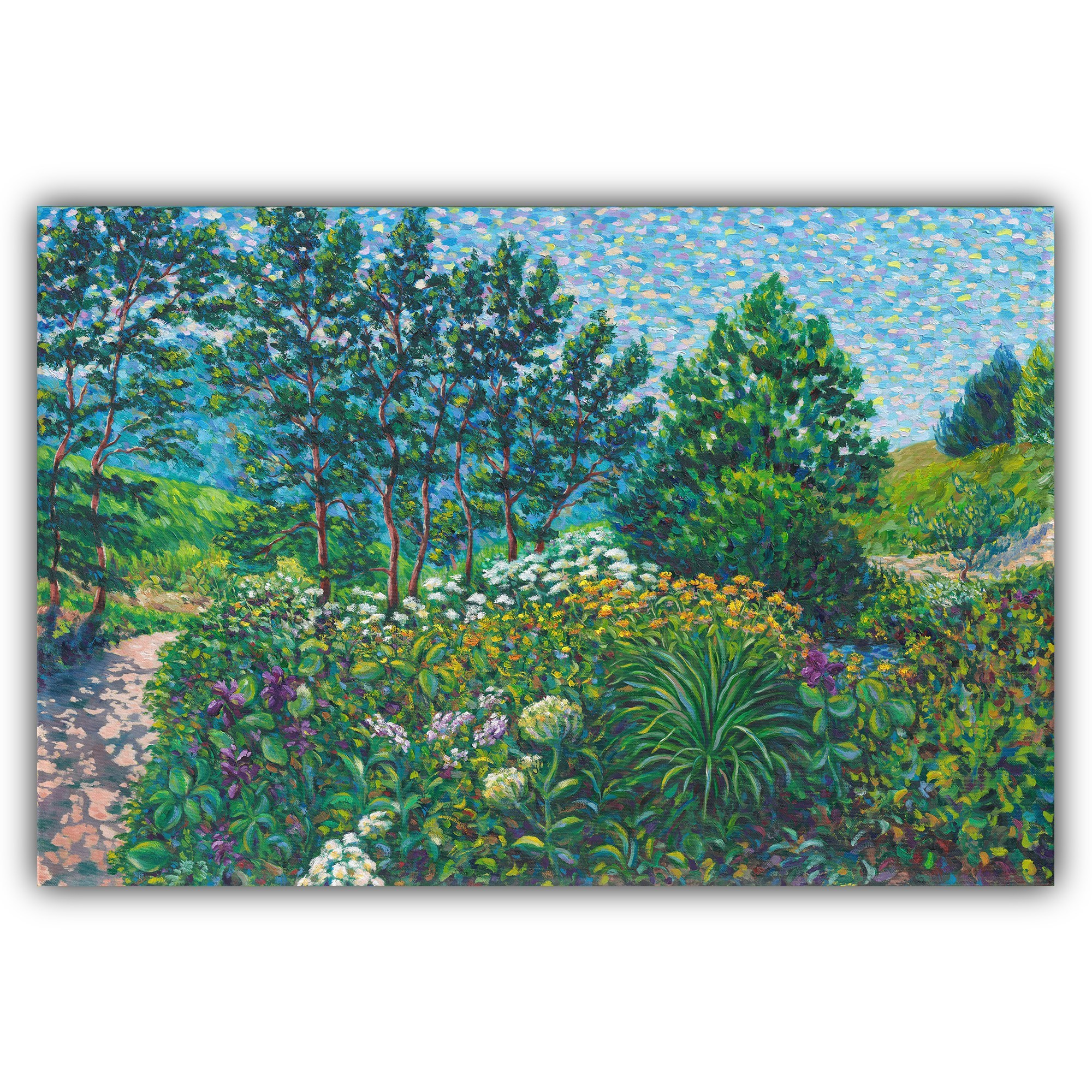 Lautaret Garden 2. Evgeniia Bychina, painter