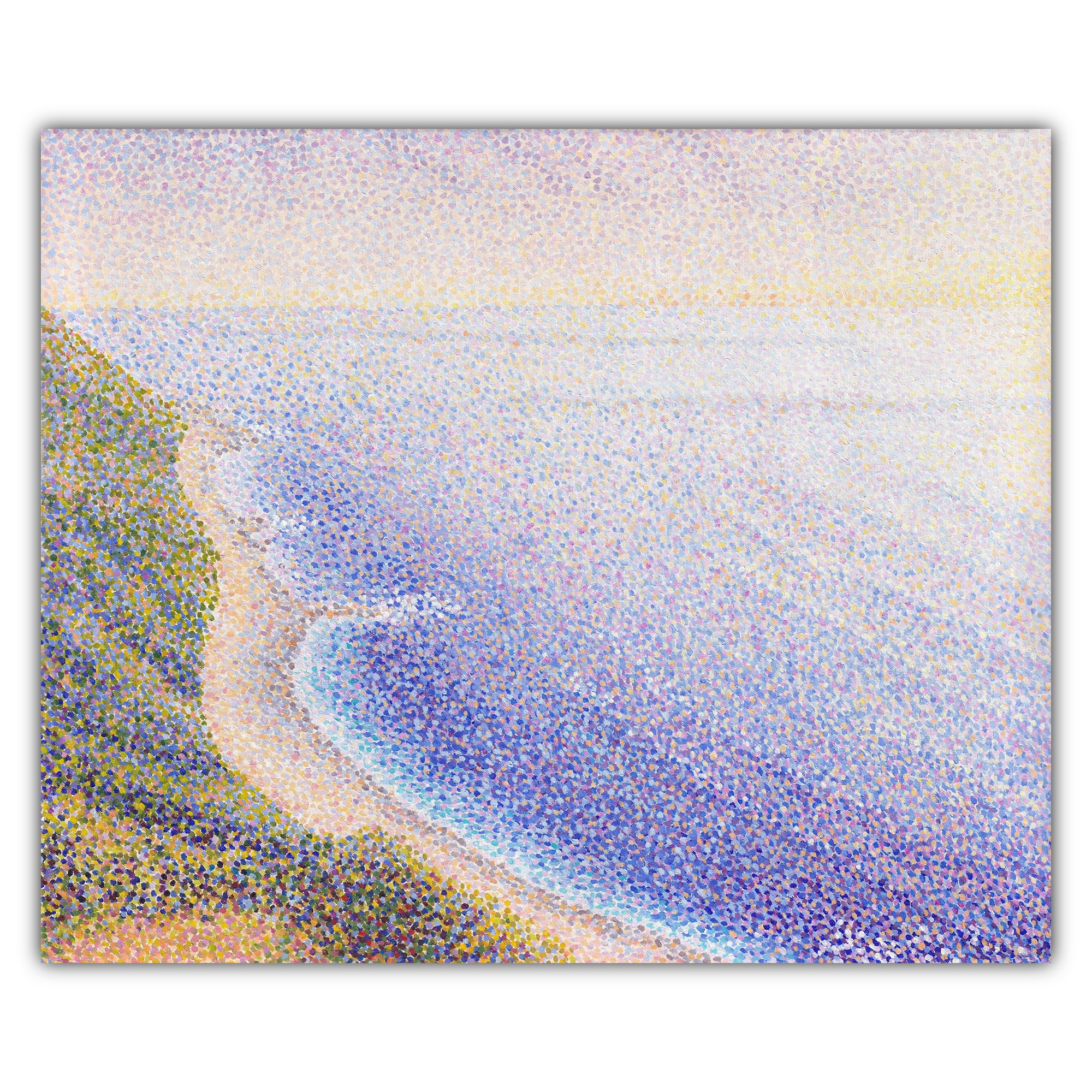 Mākara Coast. Evgeniia Bychina, artiste-peintre