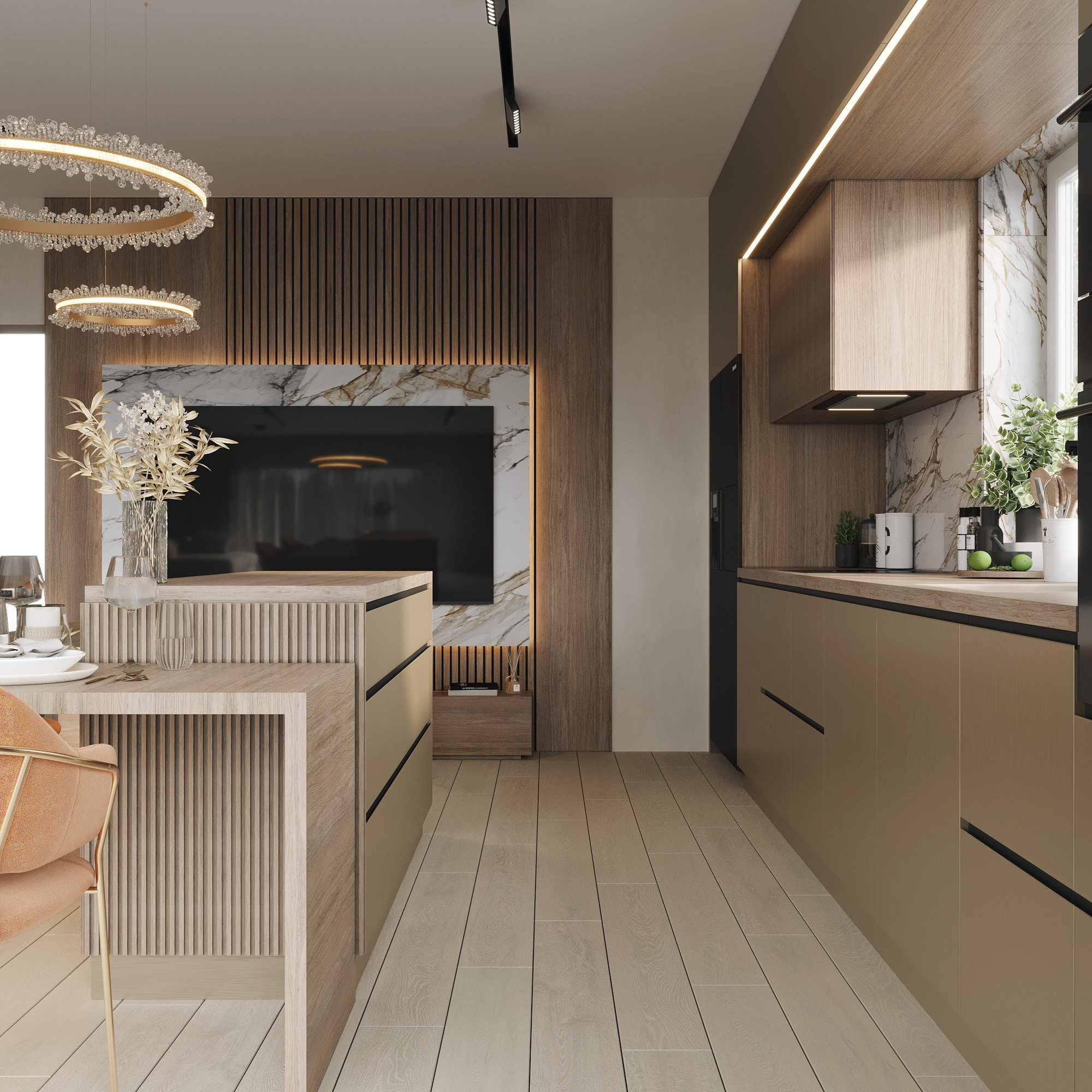 Interjera dizaina studija 4 Stūri