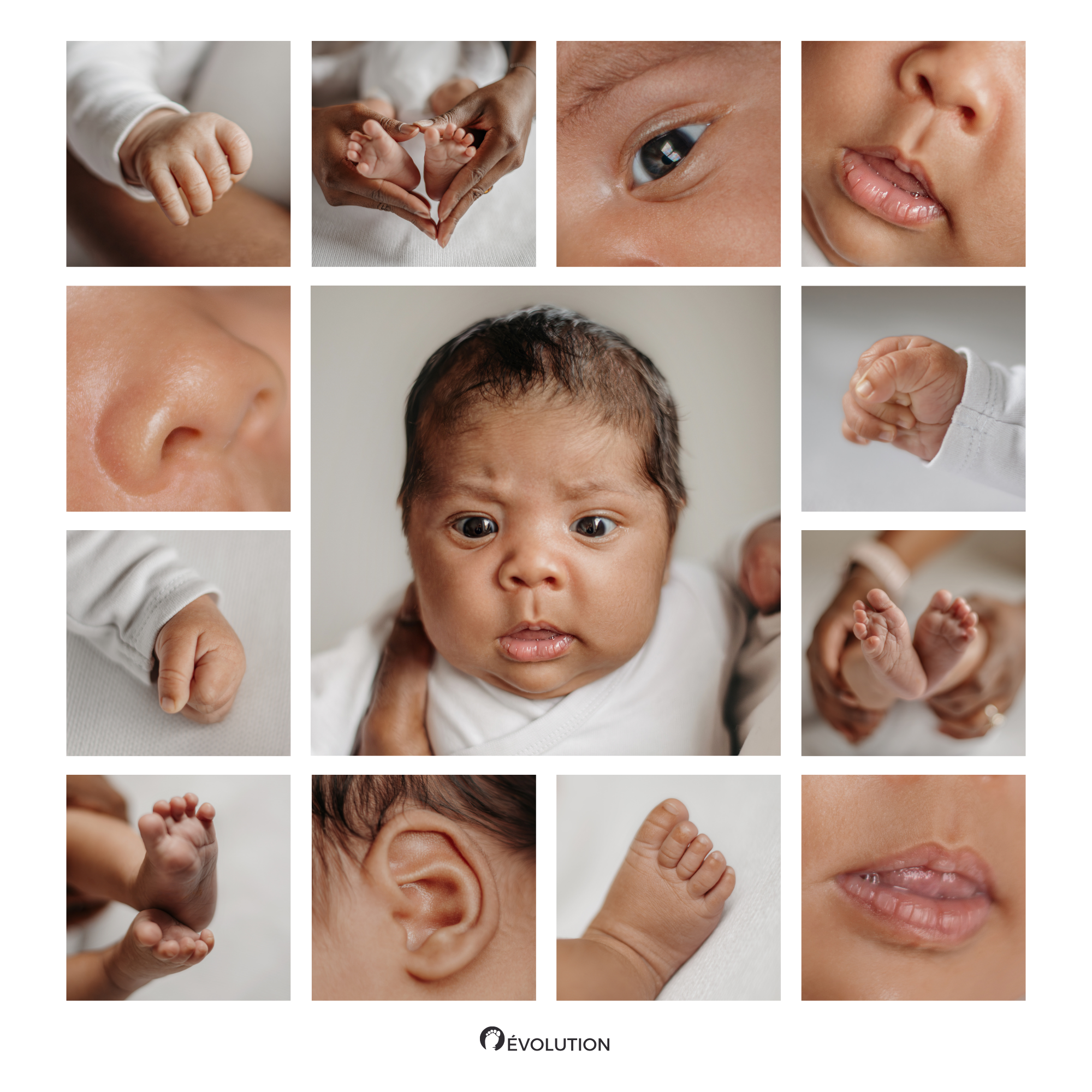 Exemples de séances photo bébé & famille à Toulouse — Evolution. Evolution — projet photo du premier an de bébé à Toulouse