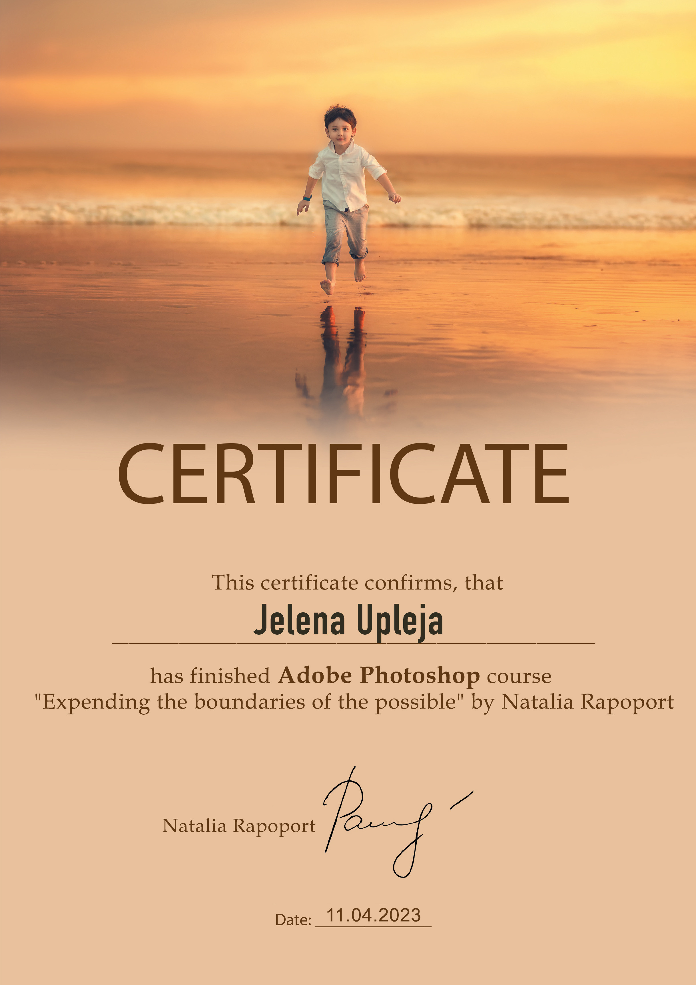 My Awards. Jelena Upleja children and family photographer in Bognor Regis