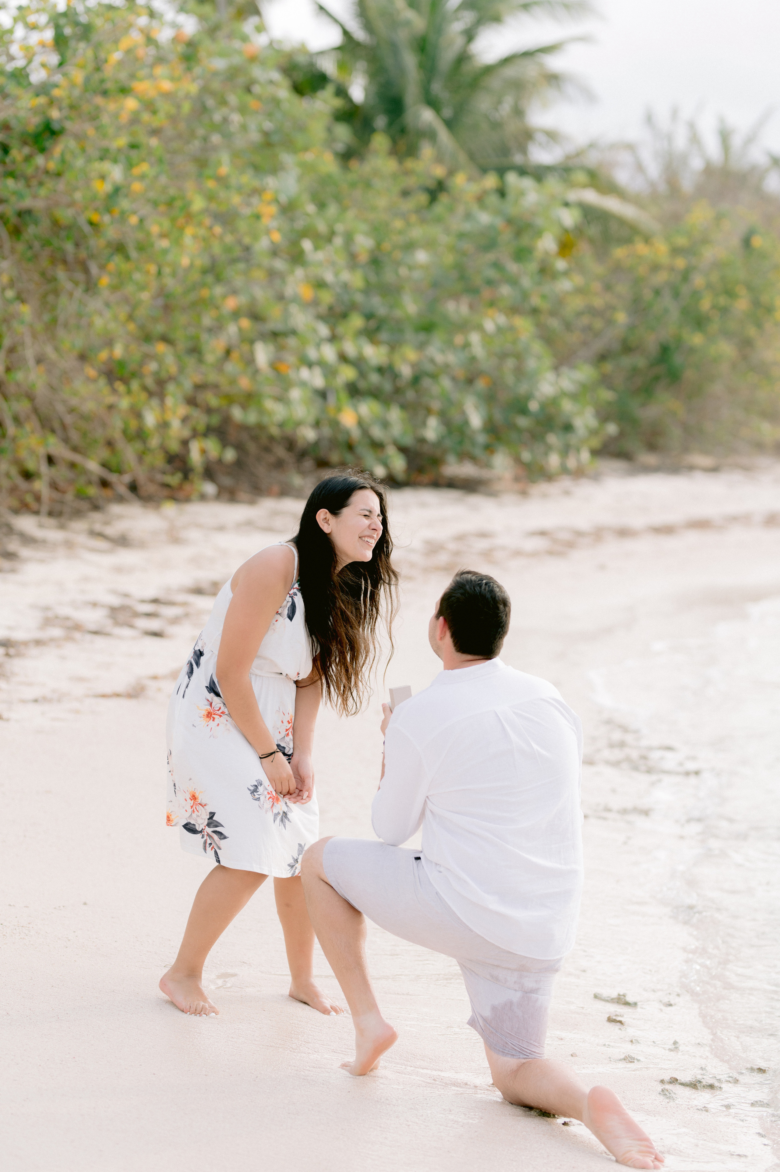 Wedding proposal in Punta Cana, Dominican Republic