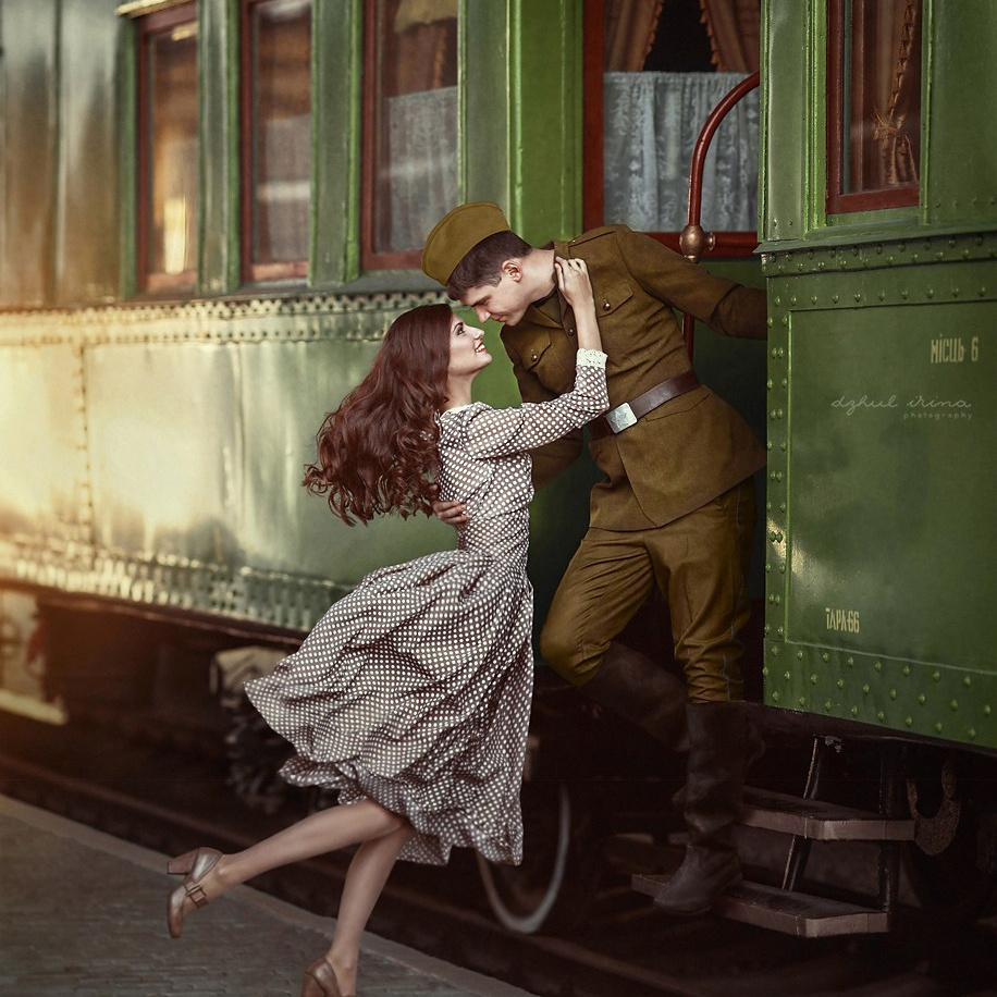 RETRO. Art photographer in Amsterdam, the Netherlands Irina Dzhul